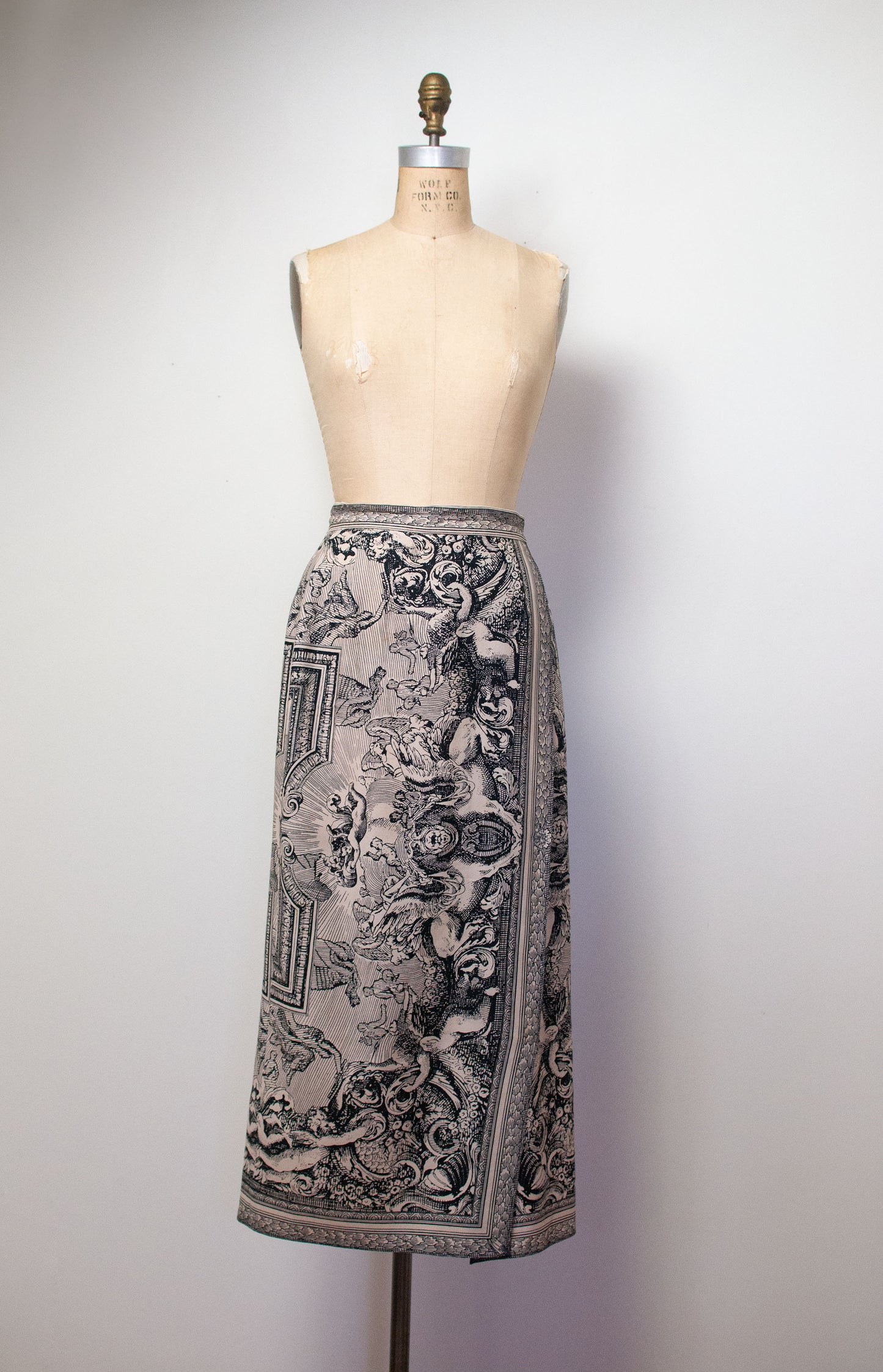 Cherub Print Skirt | Ungaro