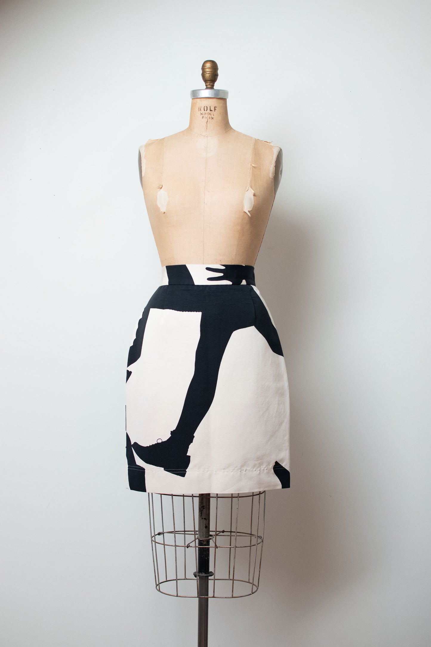 1990s Olive Oyl Skirt | Moschino Cheap & Chic