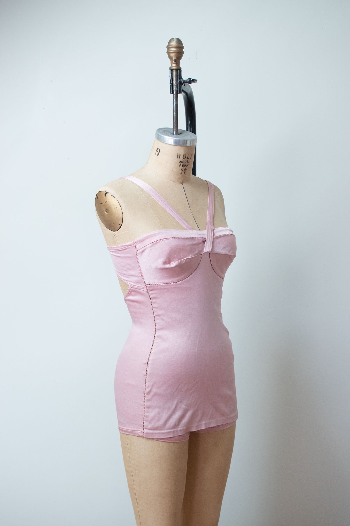 1940s Ballet Pink Swimsuit | Catalina