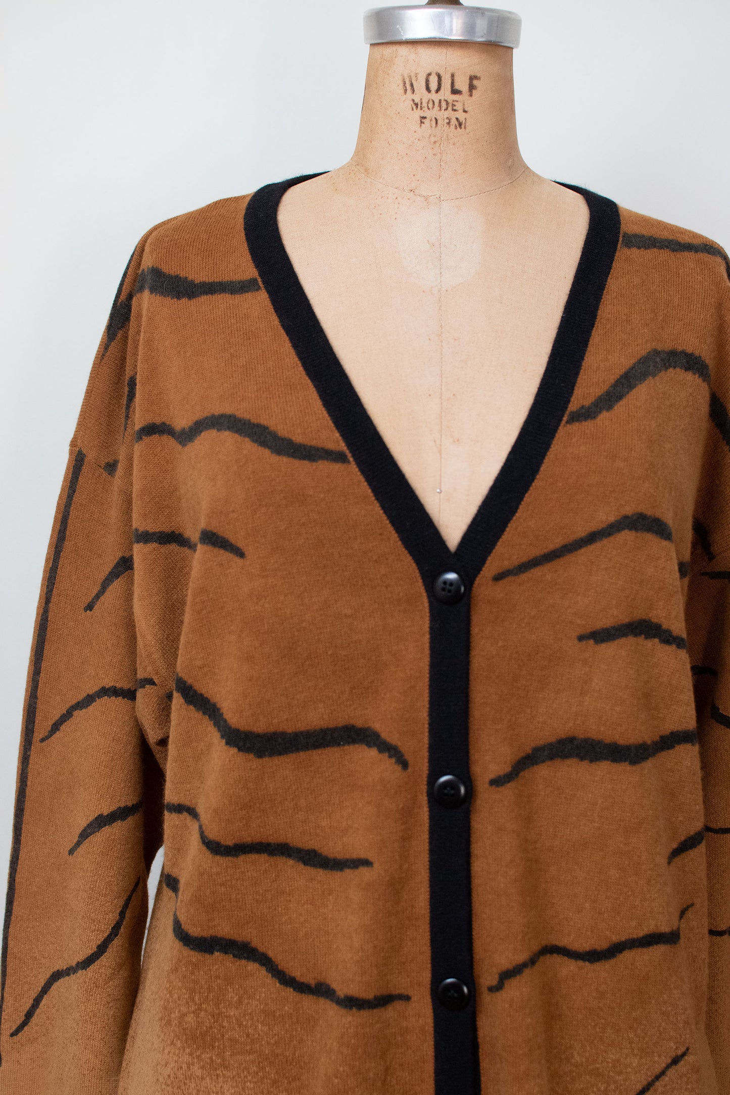 1980s Tiger Sweater | Krizia