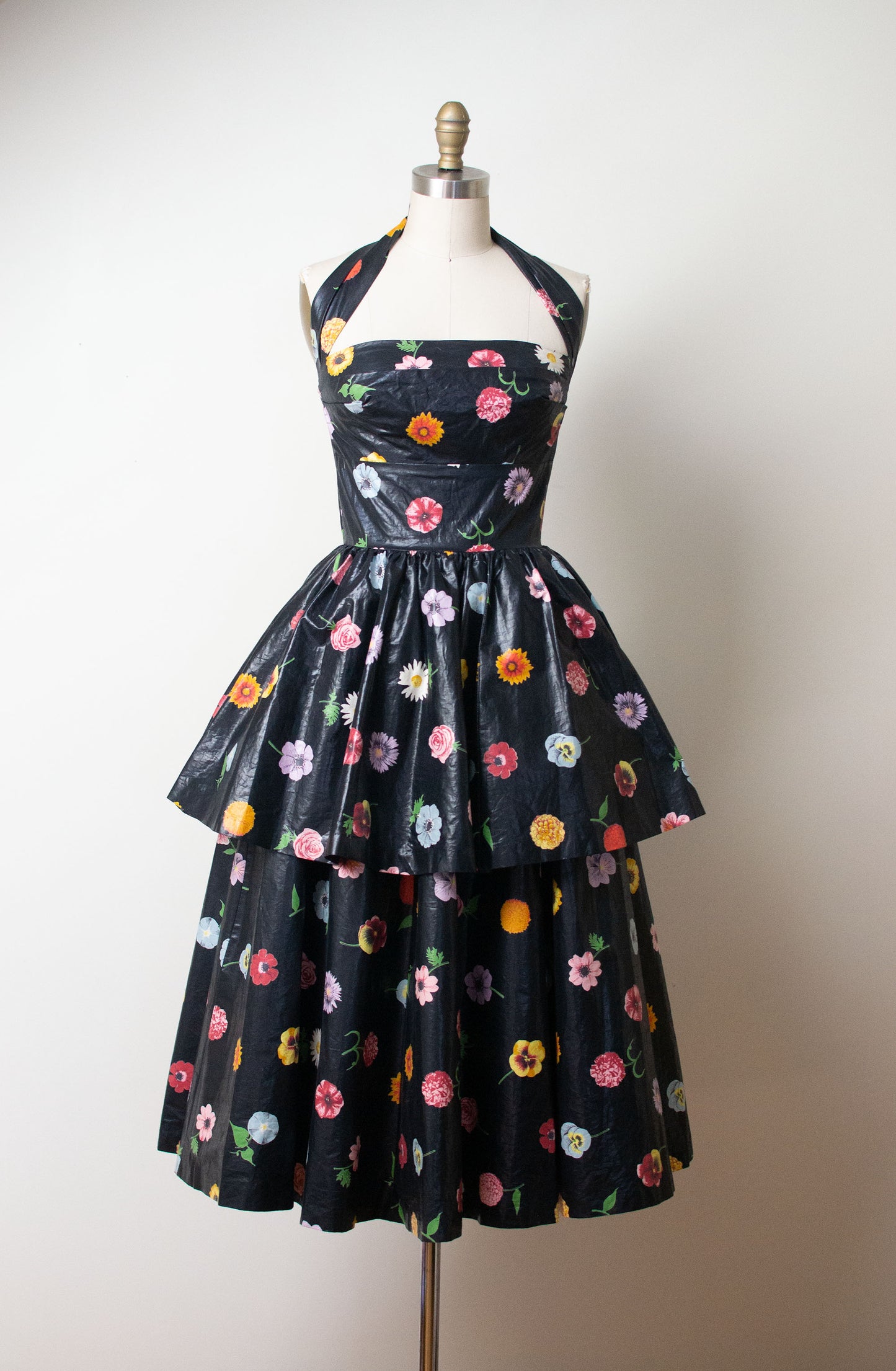 1950s Polished Cotton Dress | Renée Marciel