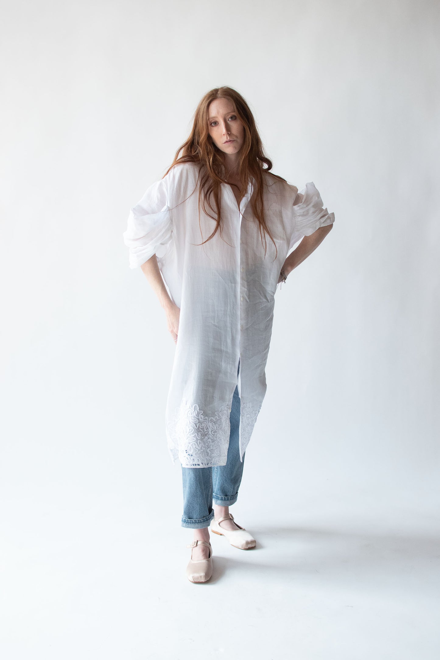 White Shirt Dress | Junya Watanabe Comme des Garçons
