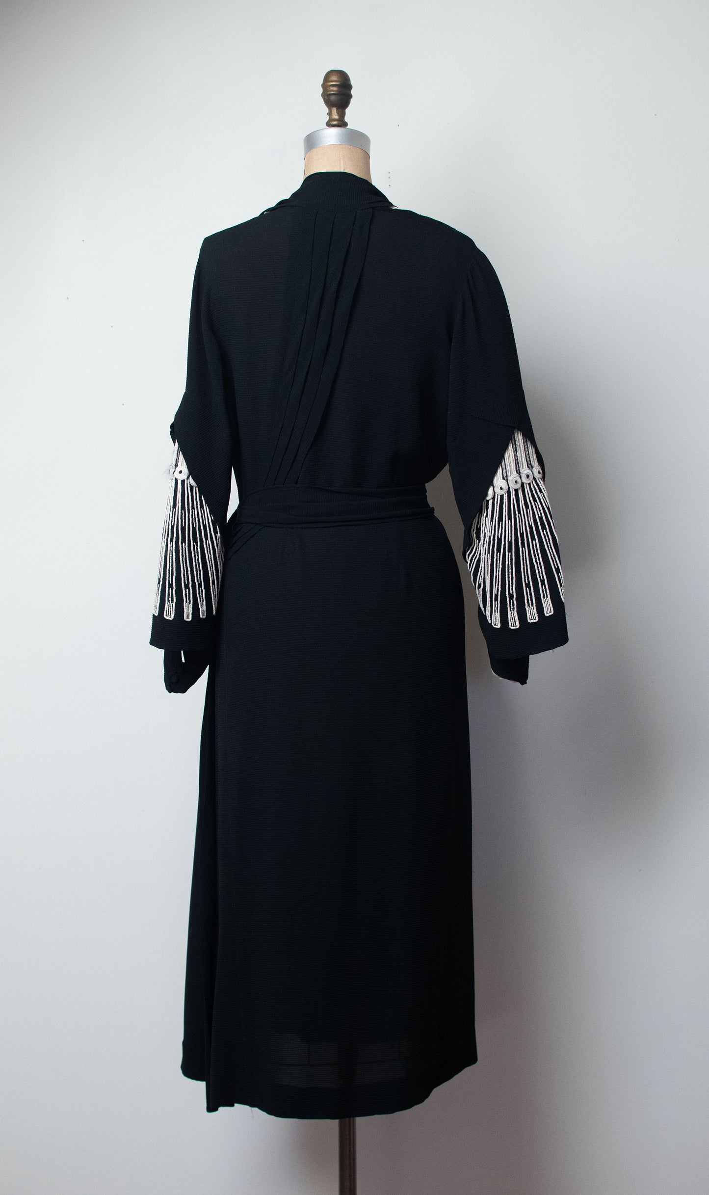 1930s Bell Sleeve Dress
