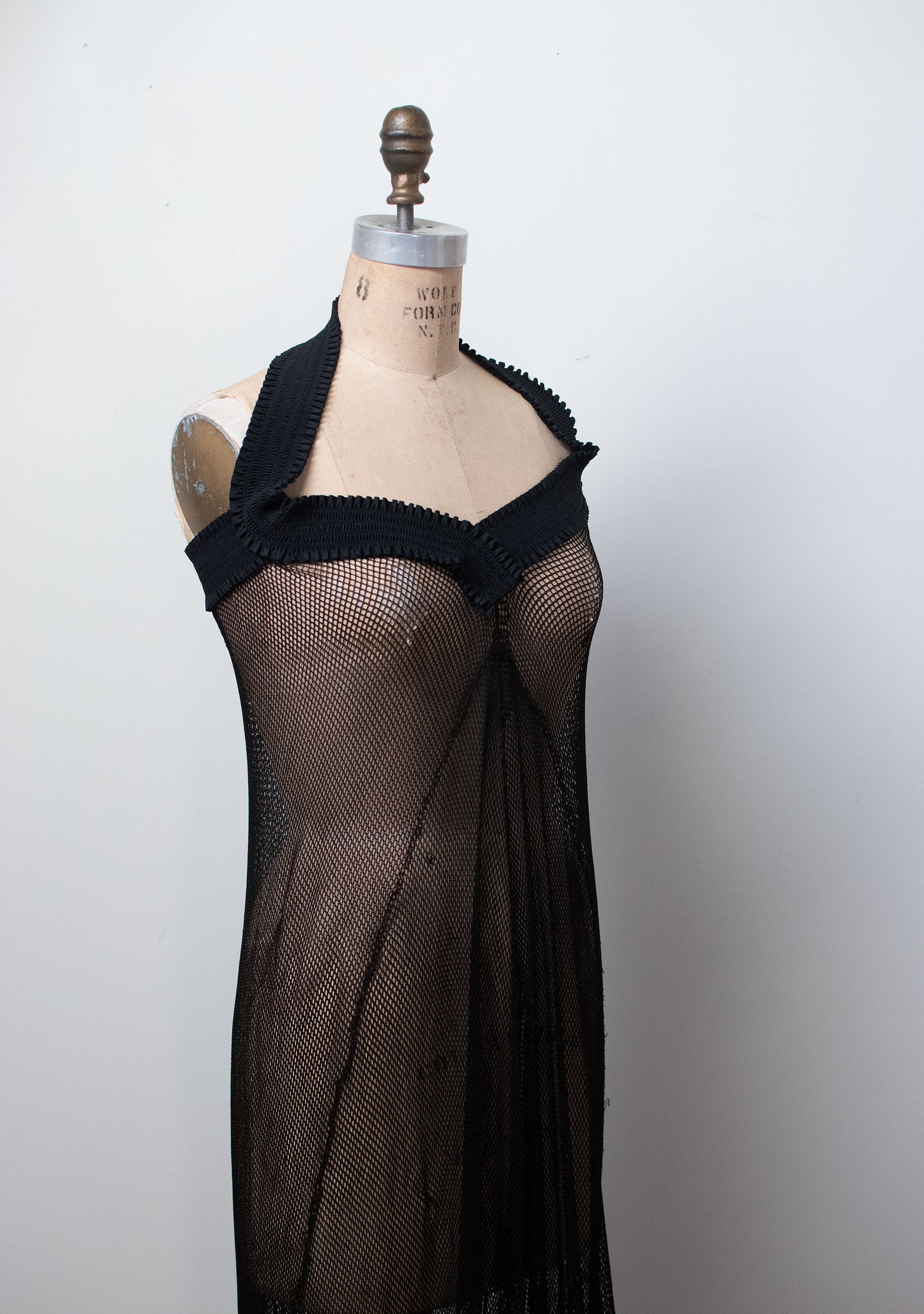 1930s Fishnet Dress