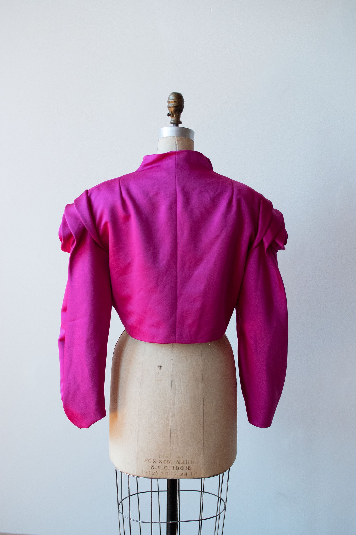 1980s Rose Jacket | Victor Costa