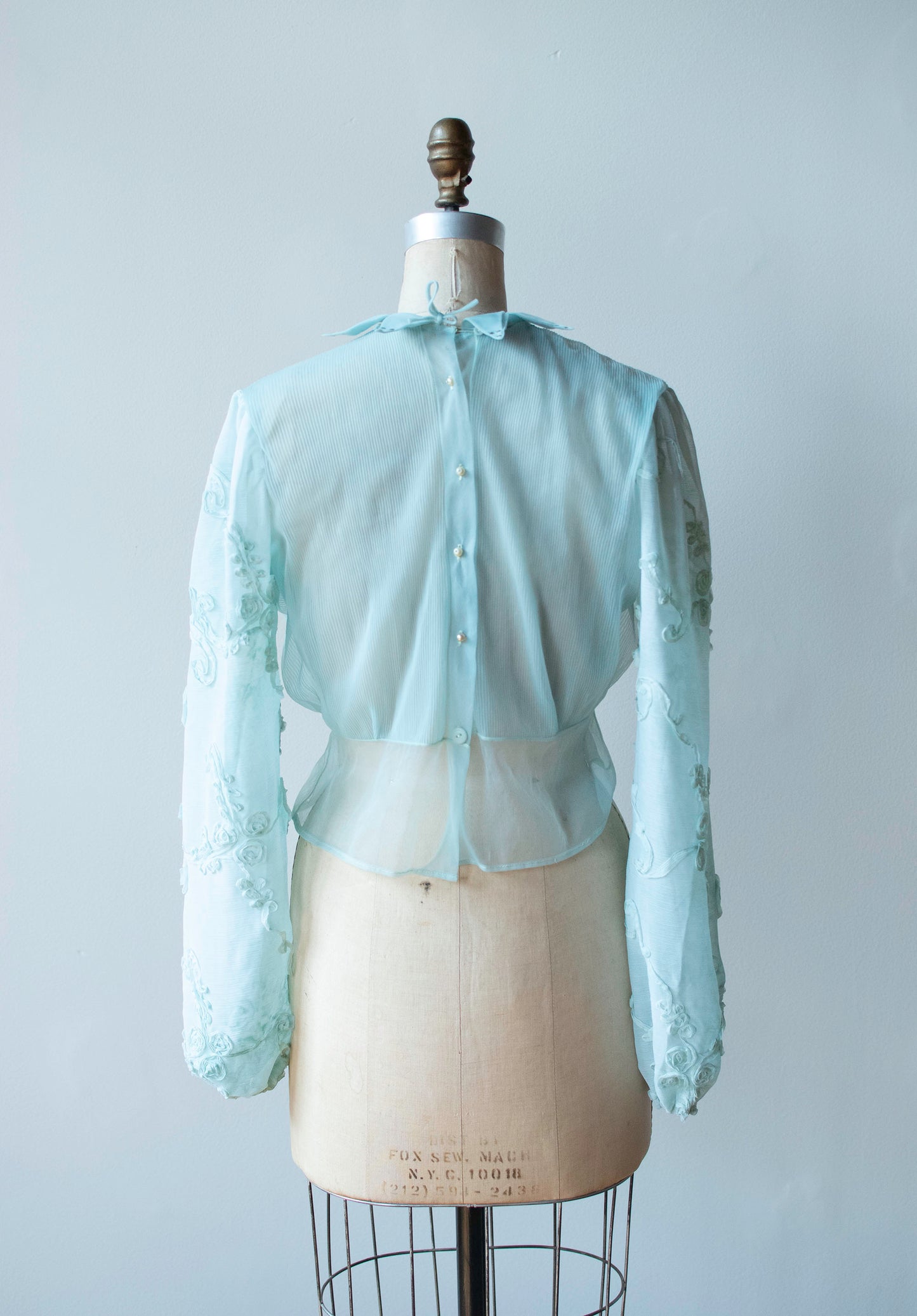 1950s Nylon Blouse