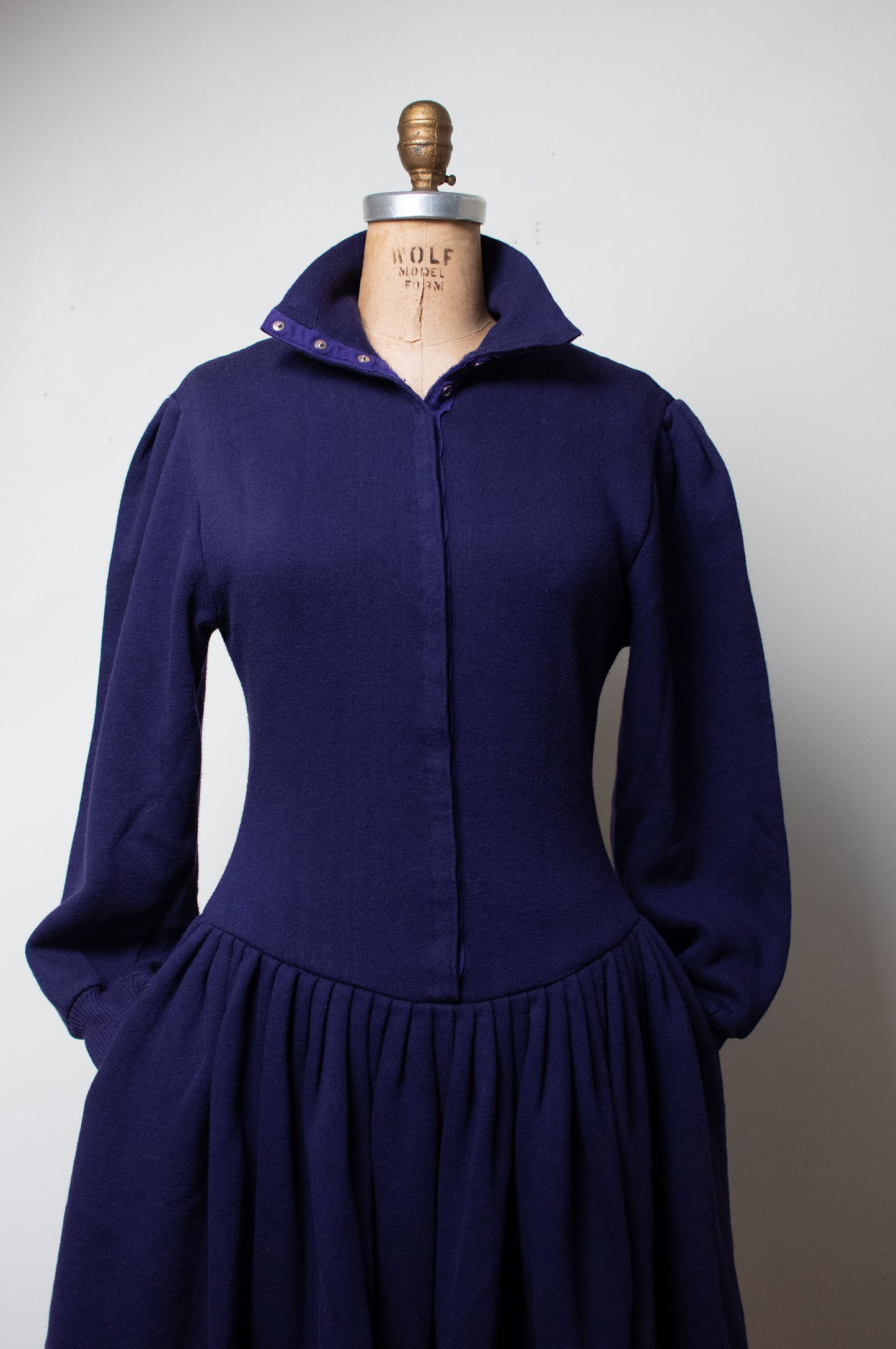 1980s Sweatshirt Dress | Norma Kamali