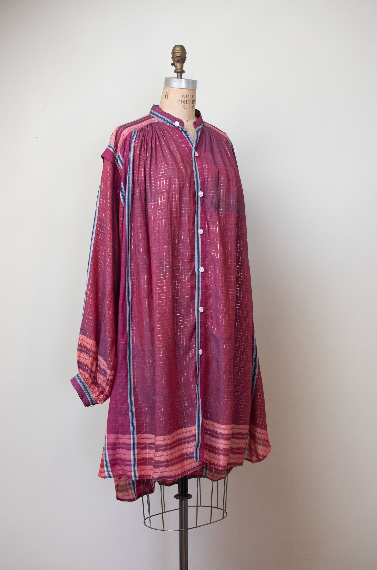 1970s Woven Lurex Dress