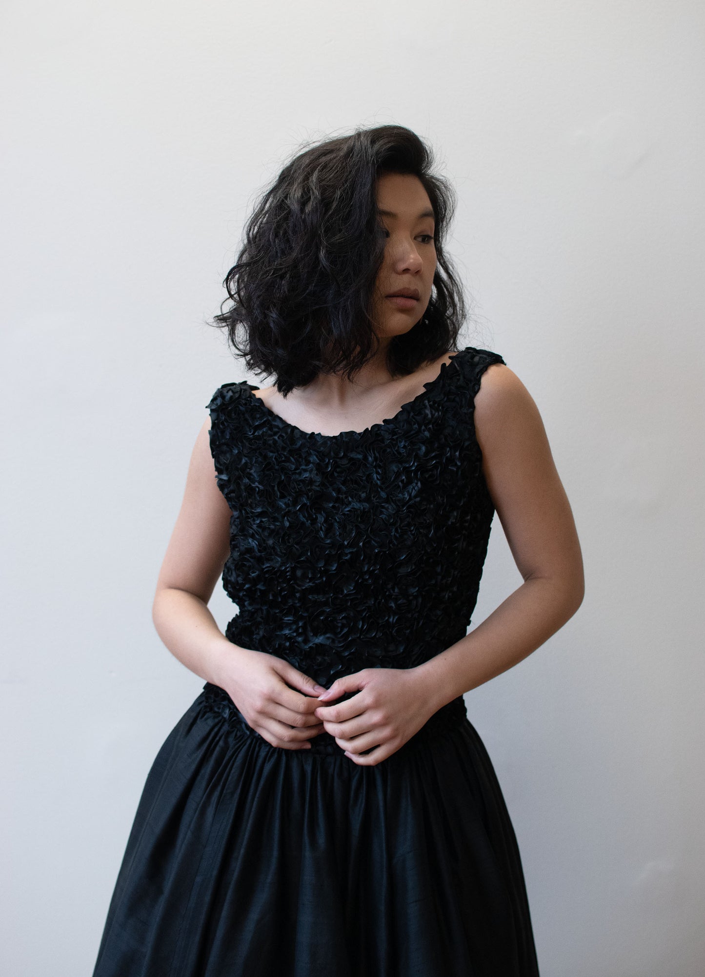 1990s Black Silk Gown | Isaac Mizrahi 1990s Black Silk Gown | Isaac Mizrahi