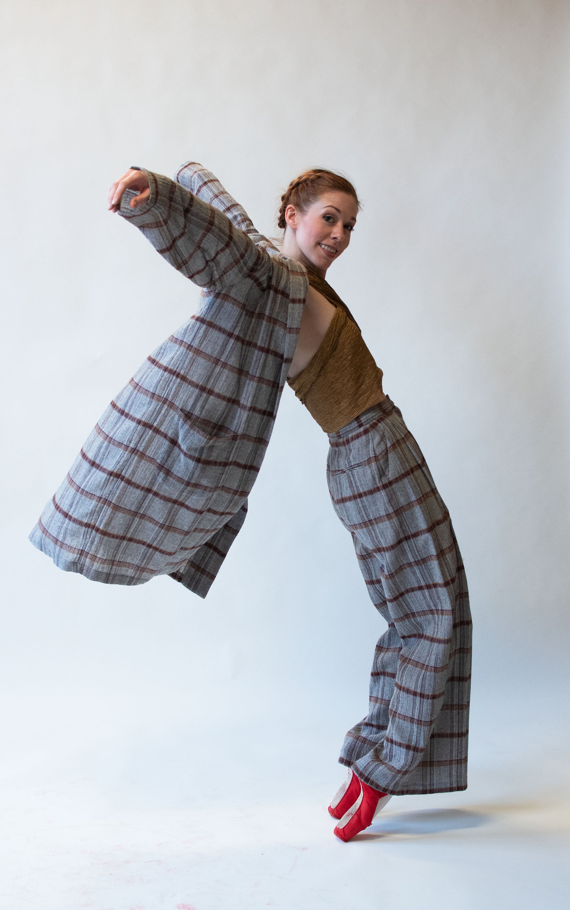 Plaid Pants Set | Norma Kamali