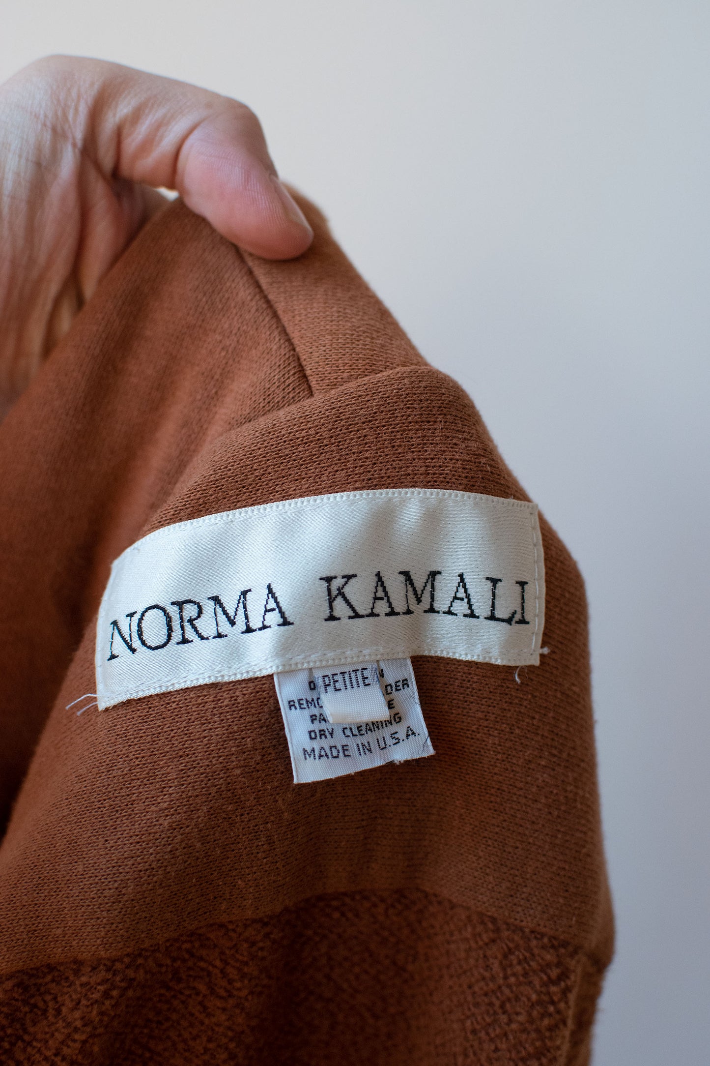 Orange Duster | Norma Kamali