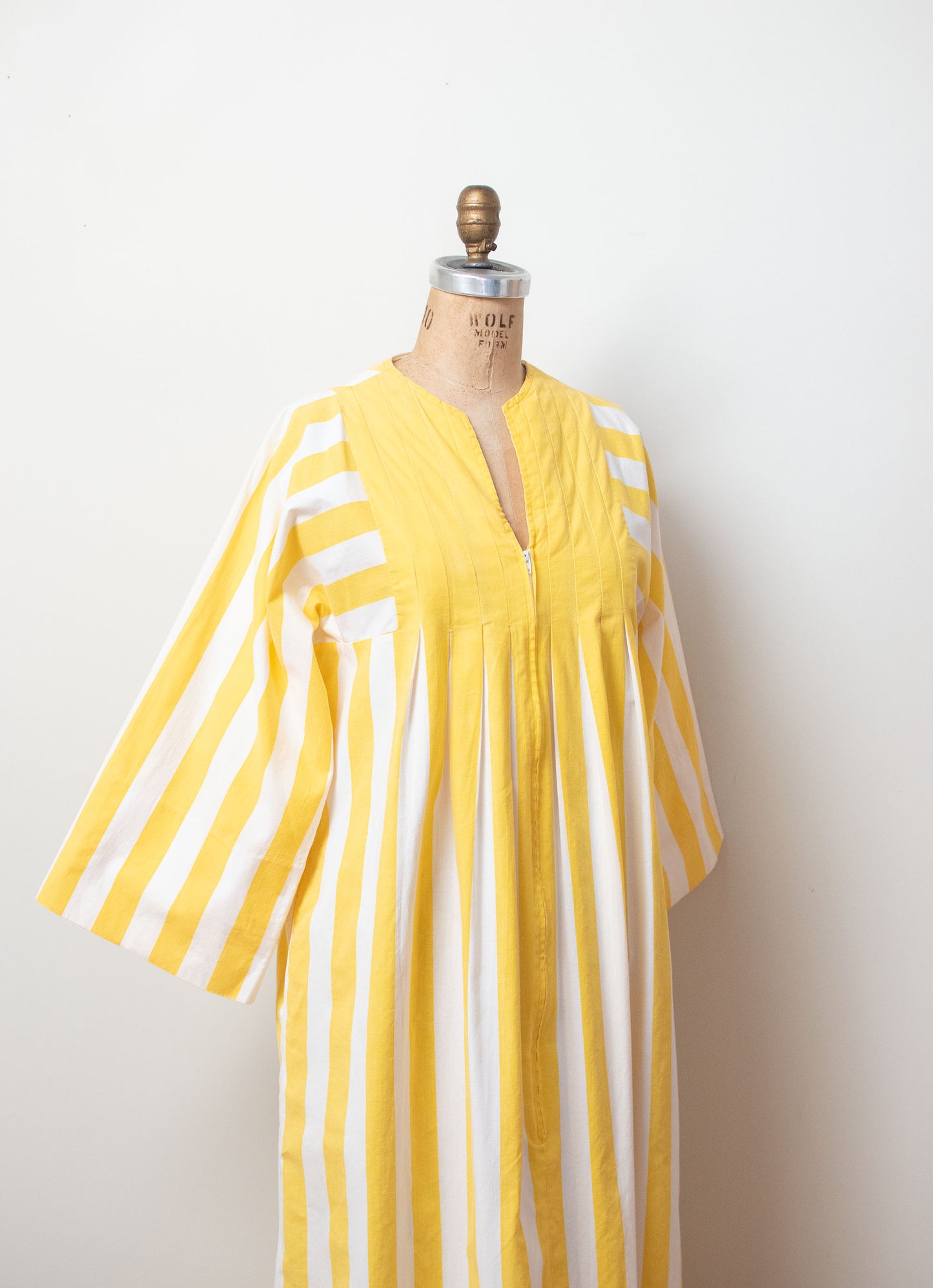 1980s Awning Stripe Caftan