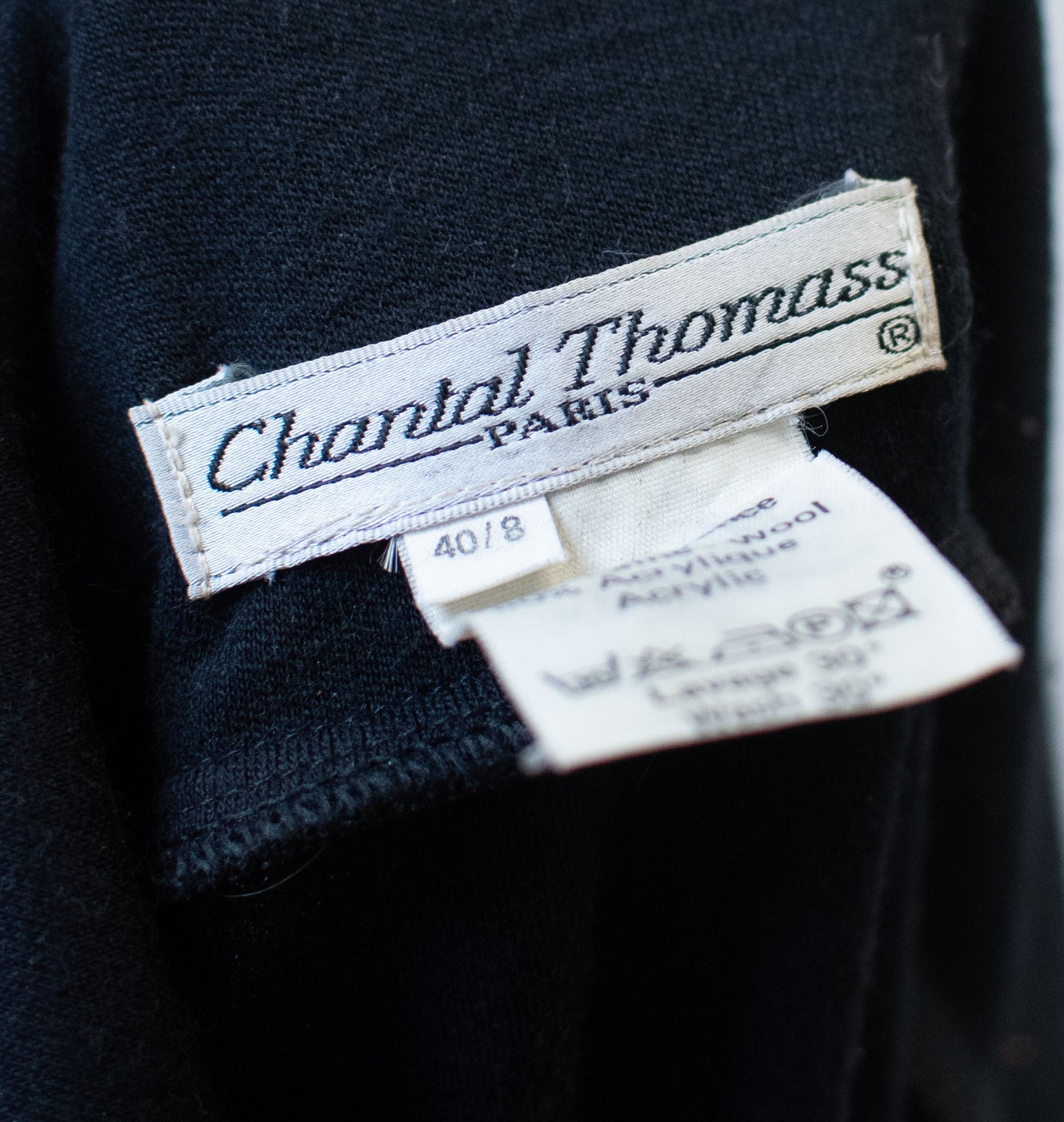 1990s Black Dress | Chantal Thomass