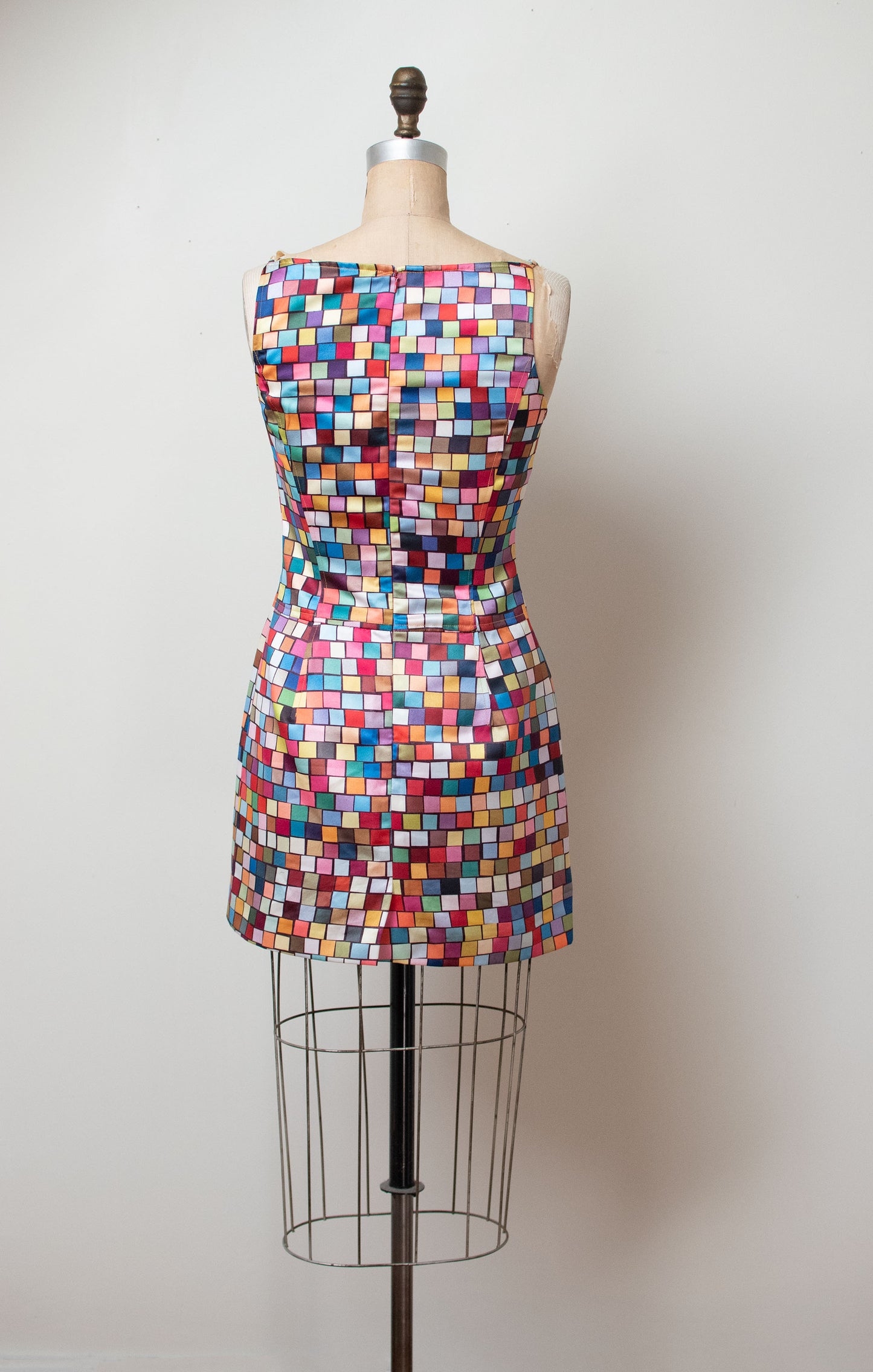 Cube Print Dress | Todd Oldham Spring 1995