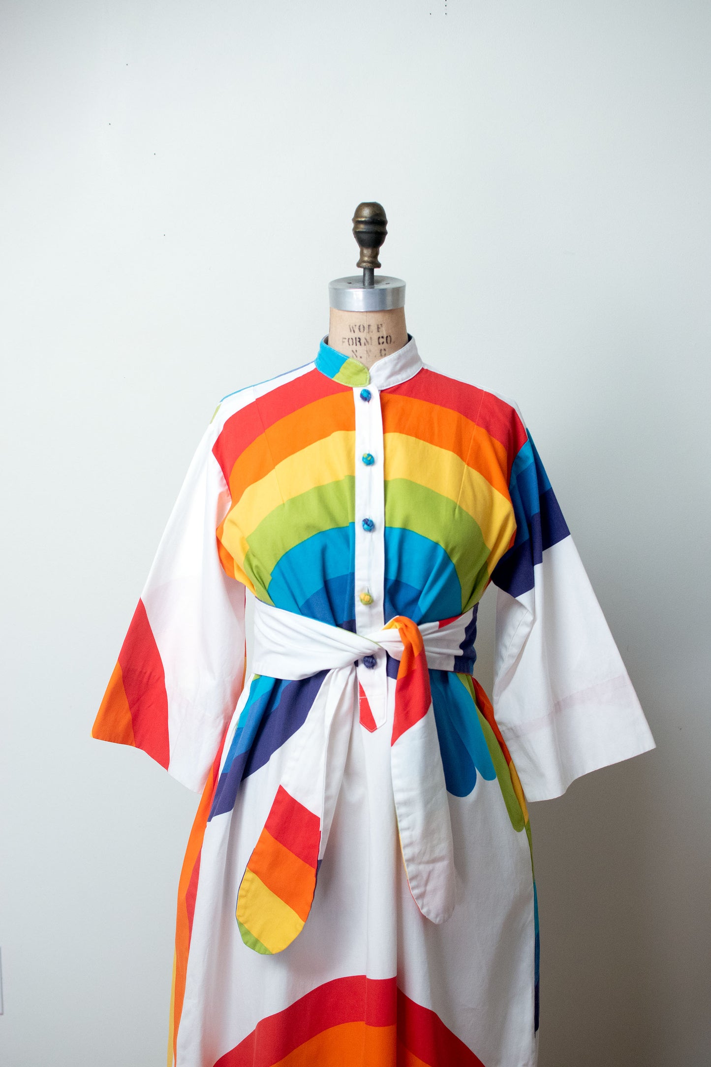 1970s Rainbow Dress