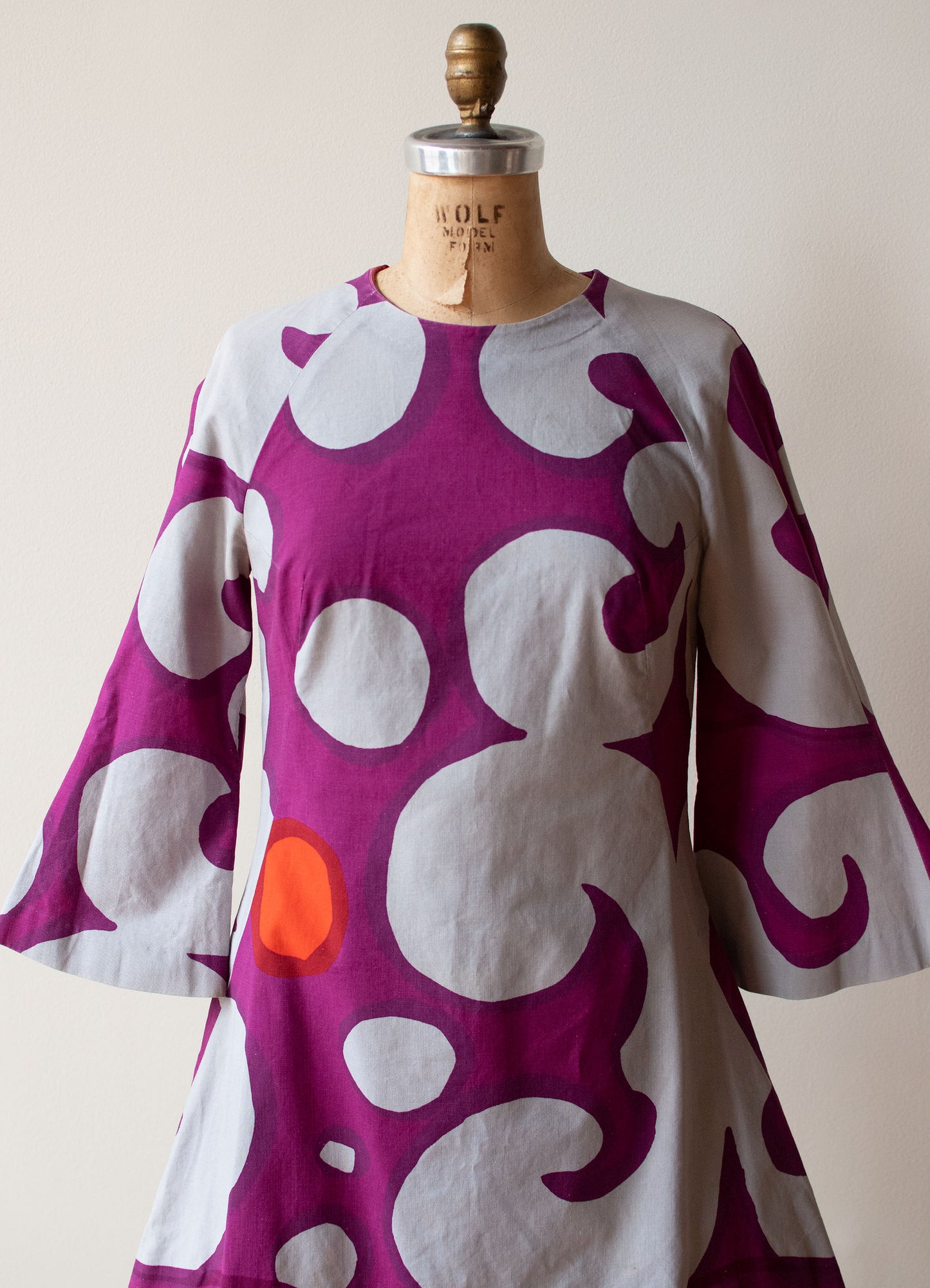 Oasis Print Mini Dress Purple | Marimekko 1966