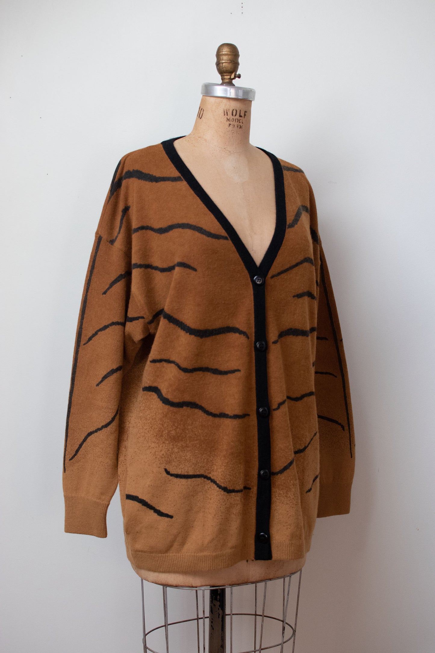1980s Tiger Sweater | Krizia