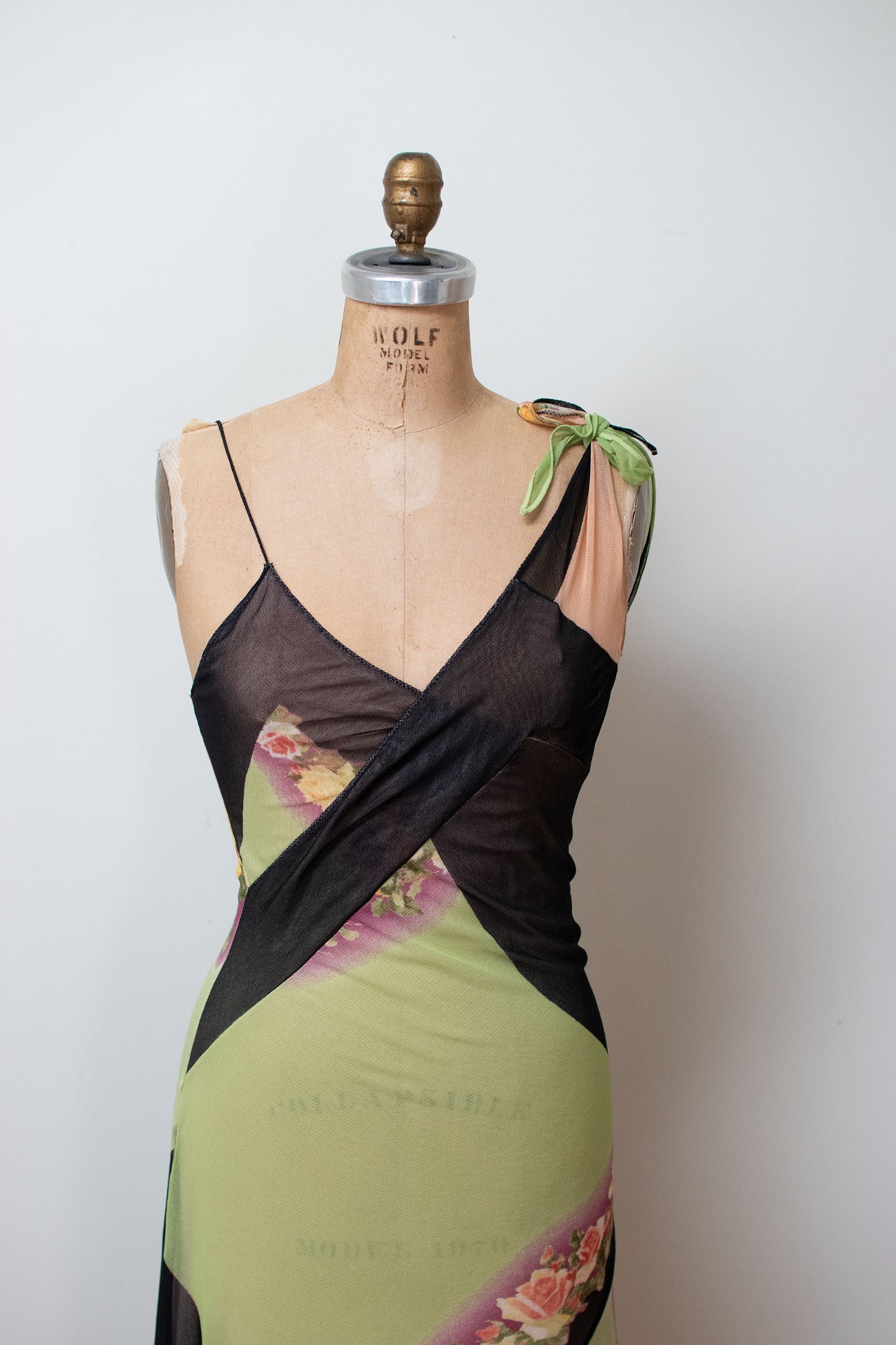 Floral Print Slip Dress | Jean Paul Gaultier