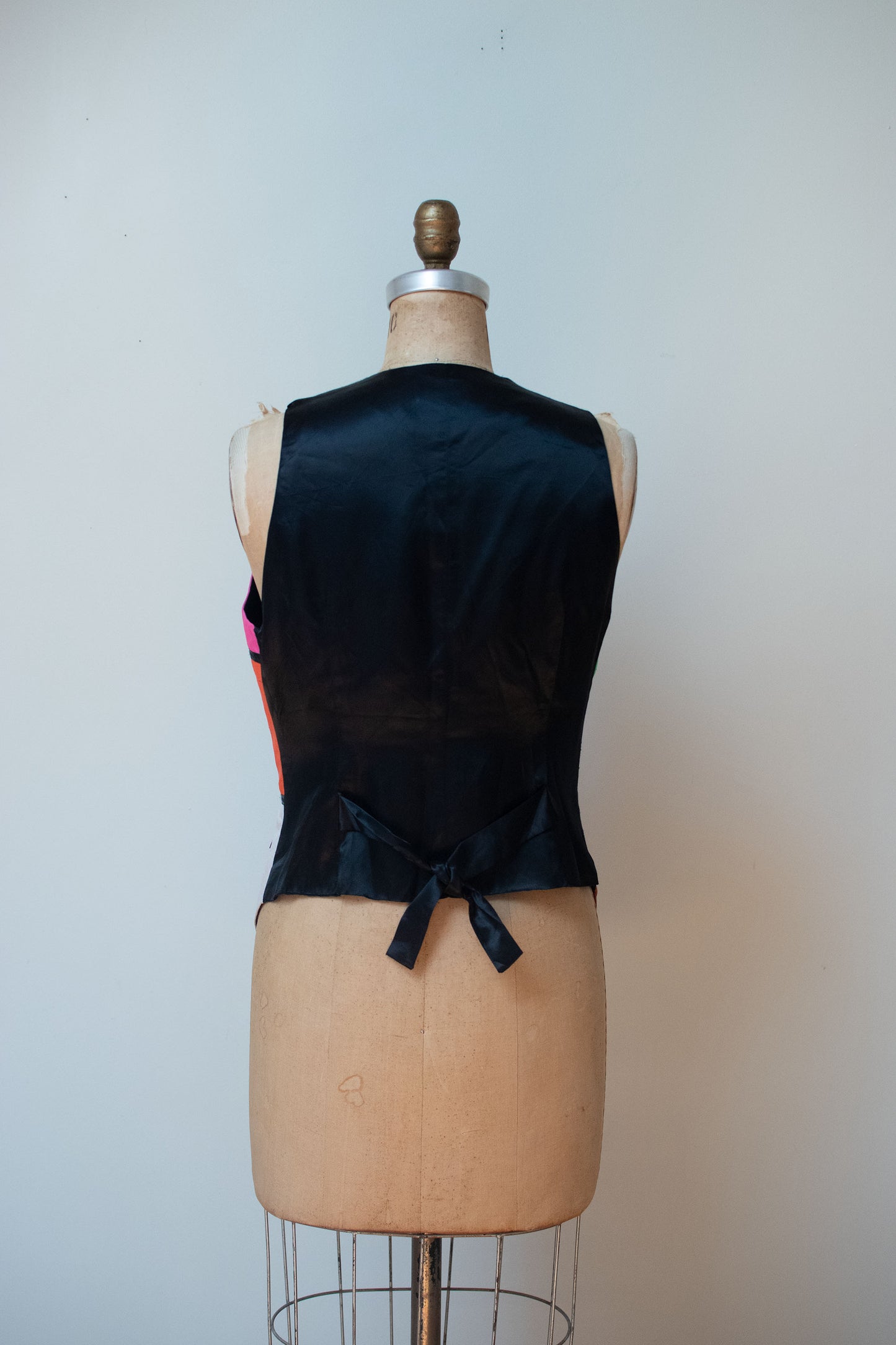 1990s Color Block Vest | Todd Oldham