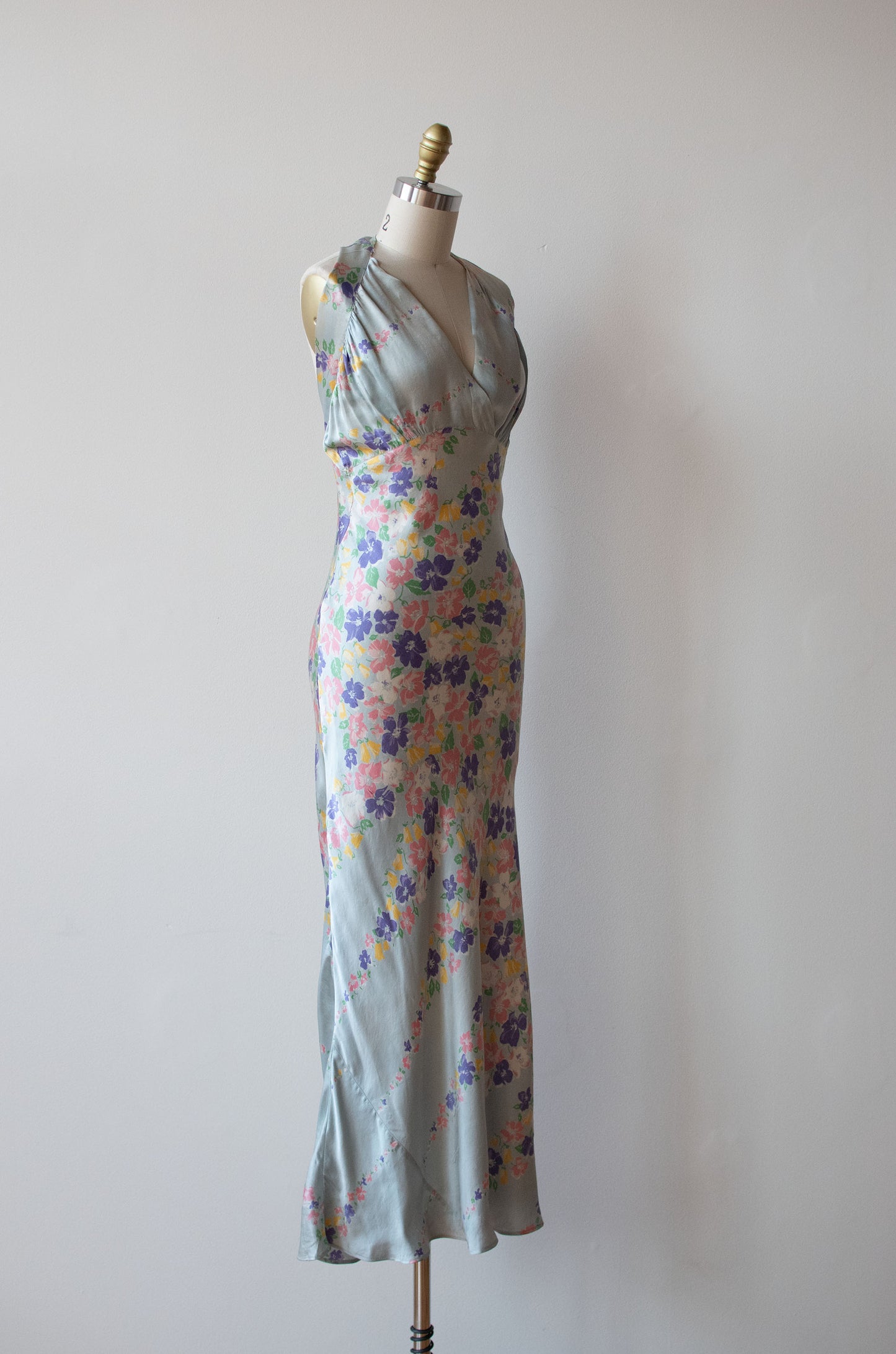 1930s Silk Slip Dress