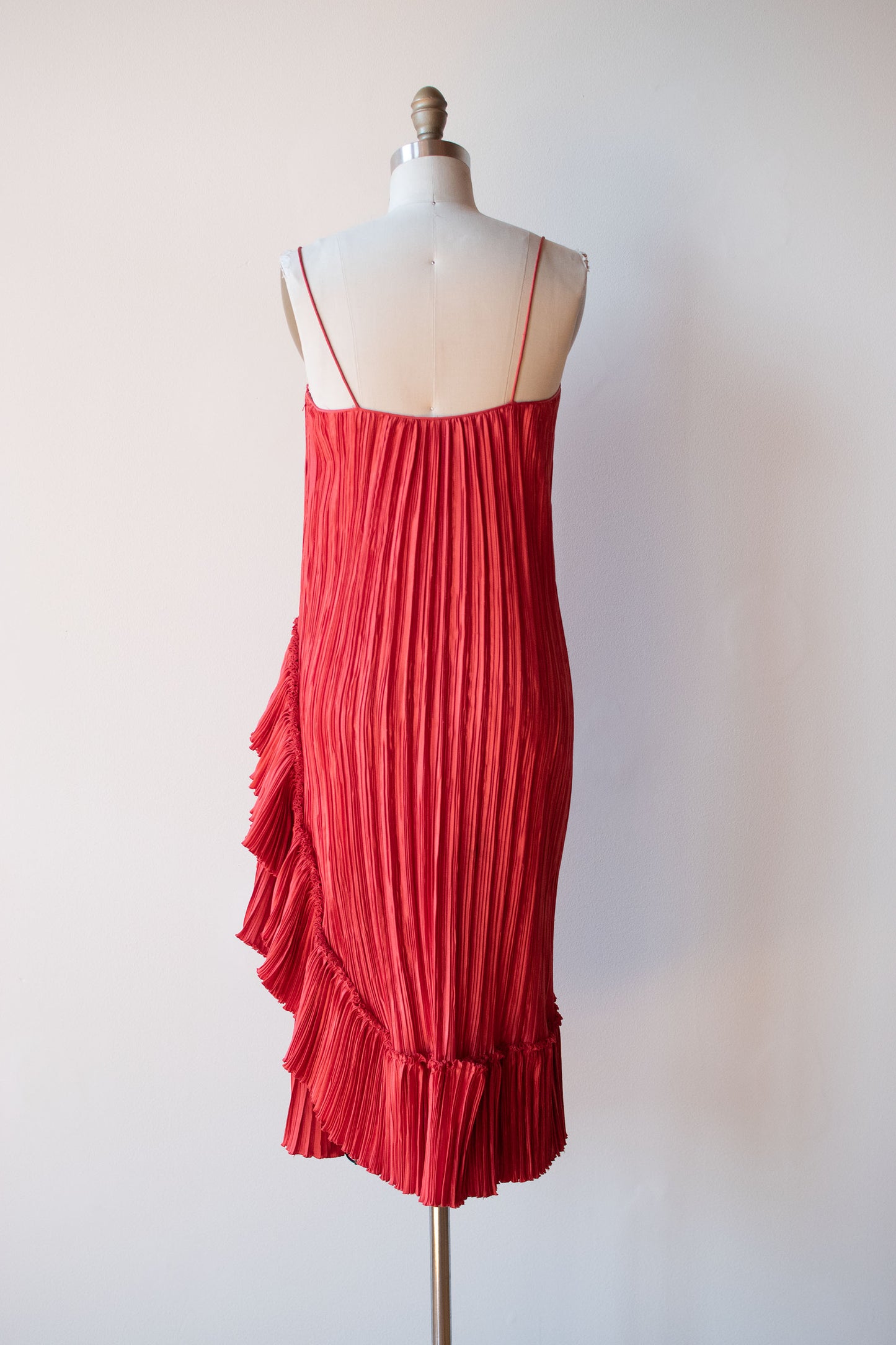 1980s Plisse Dress