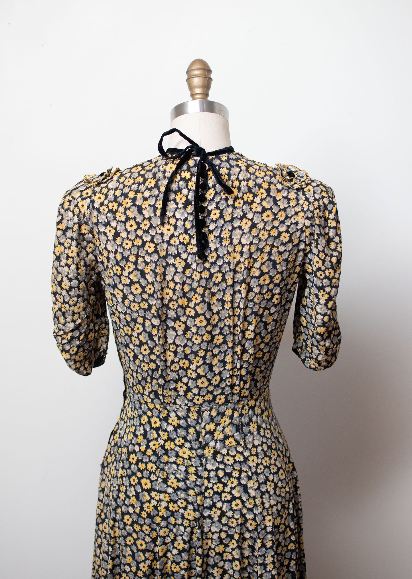 1930s Floral Print Dress | Caryle