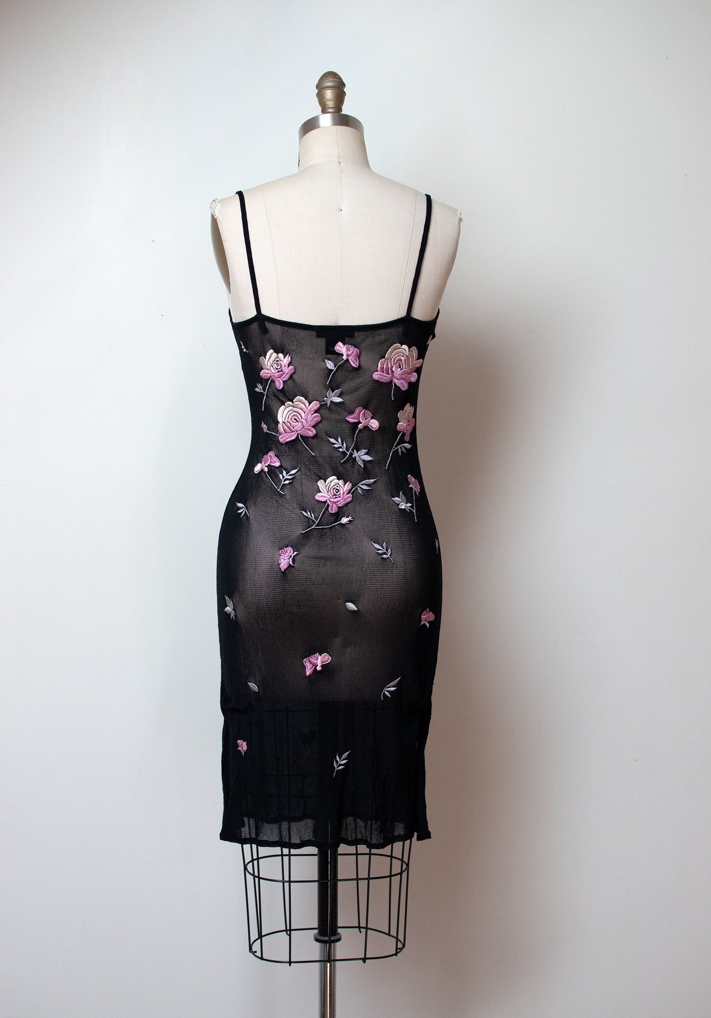 Embroidered Mesh Dress | Vivienne Tam