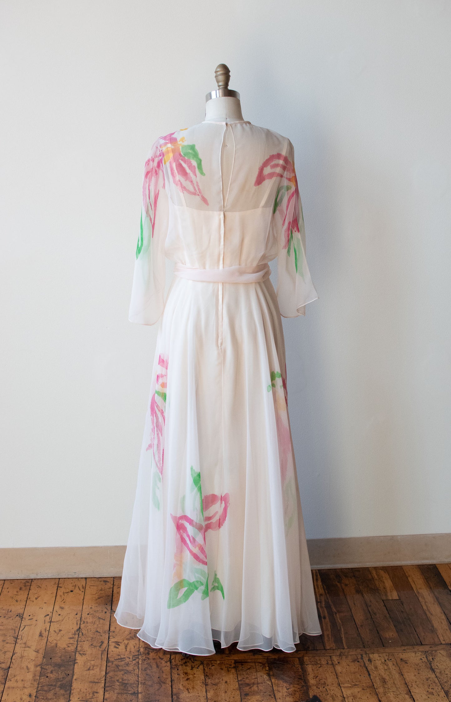 1970s Chiffon Dress | Carrie Couture
