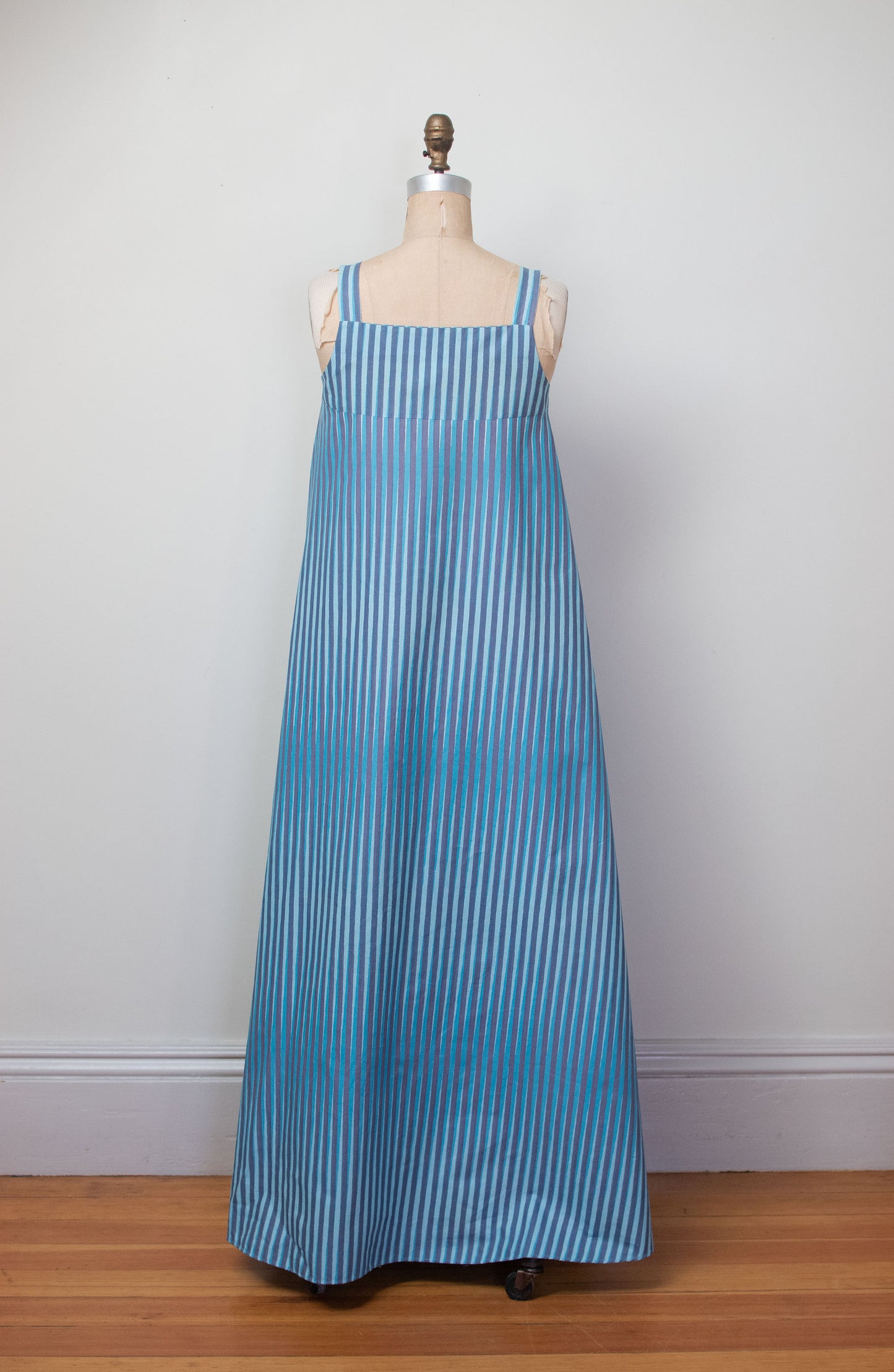 Blue Striped Dress | Marimekko 1976