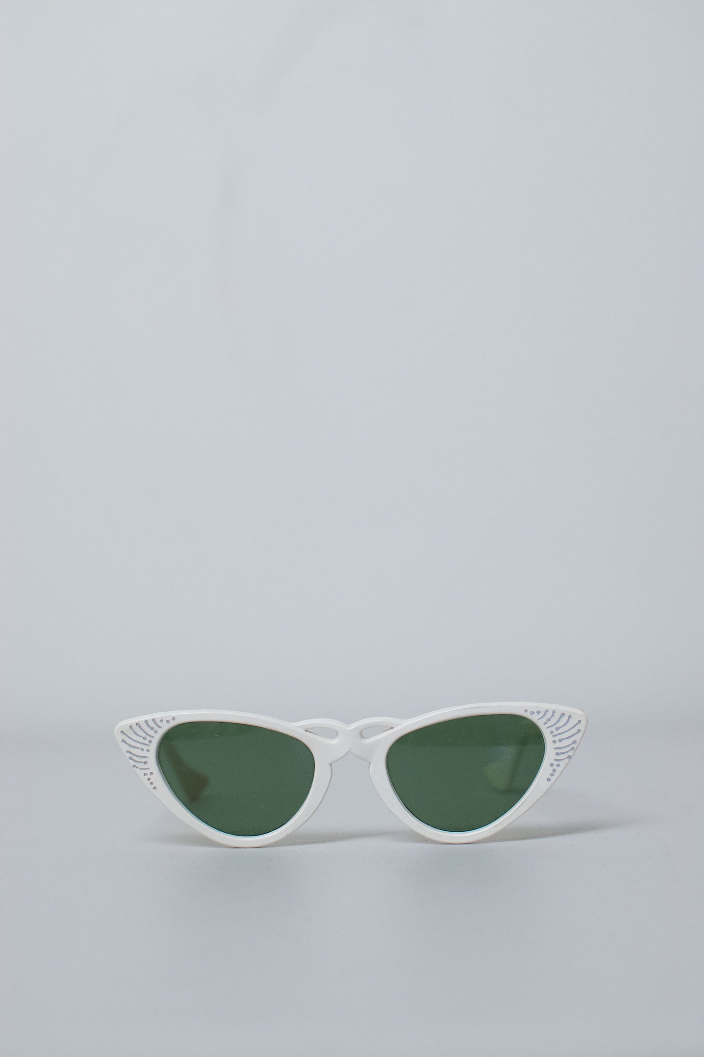 1950s Sunglasses | White Cat Eye