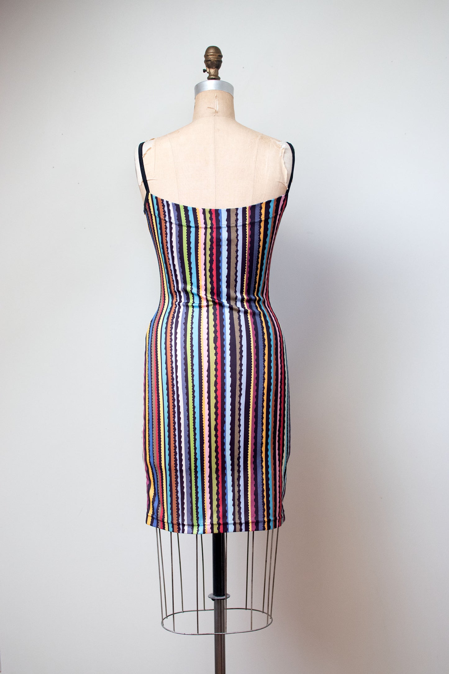 1990s Striped Dress | Todd Oldham Times 7