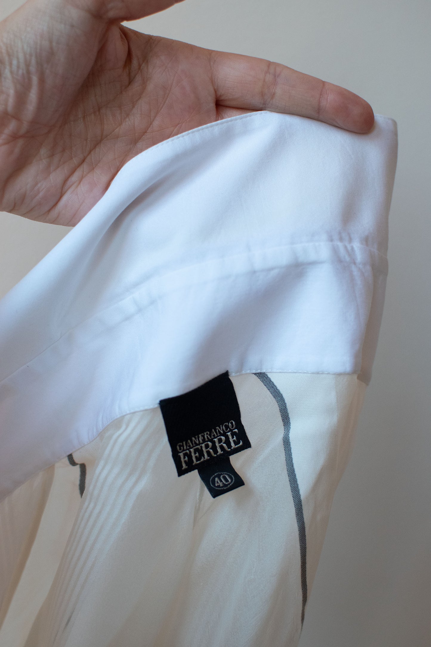 Trained Silk Shirt | Gianfranco Ferré