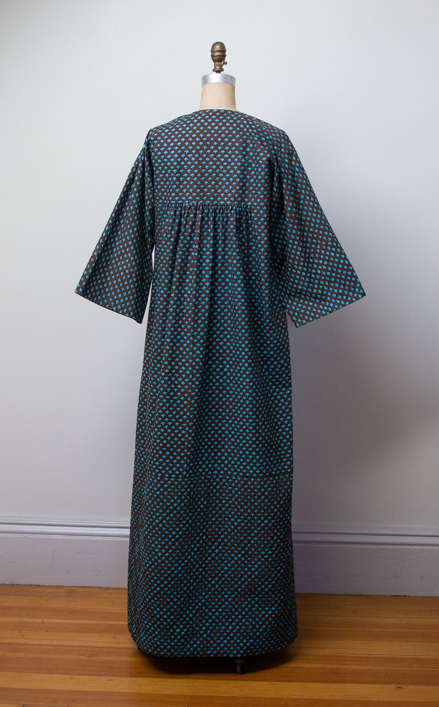 1960s Floral Print Caftan | Marimekko