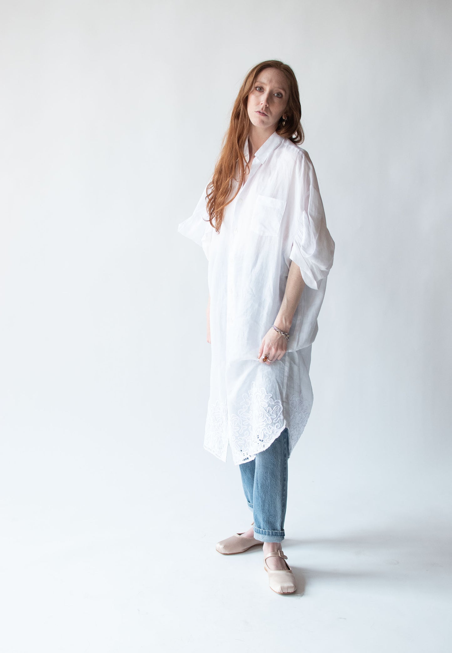 White Shirt Dress | Junya Watanabe Comme des Garçons