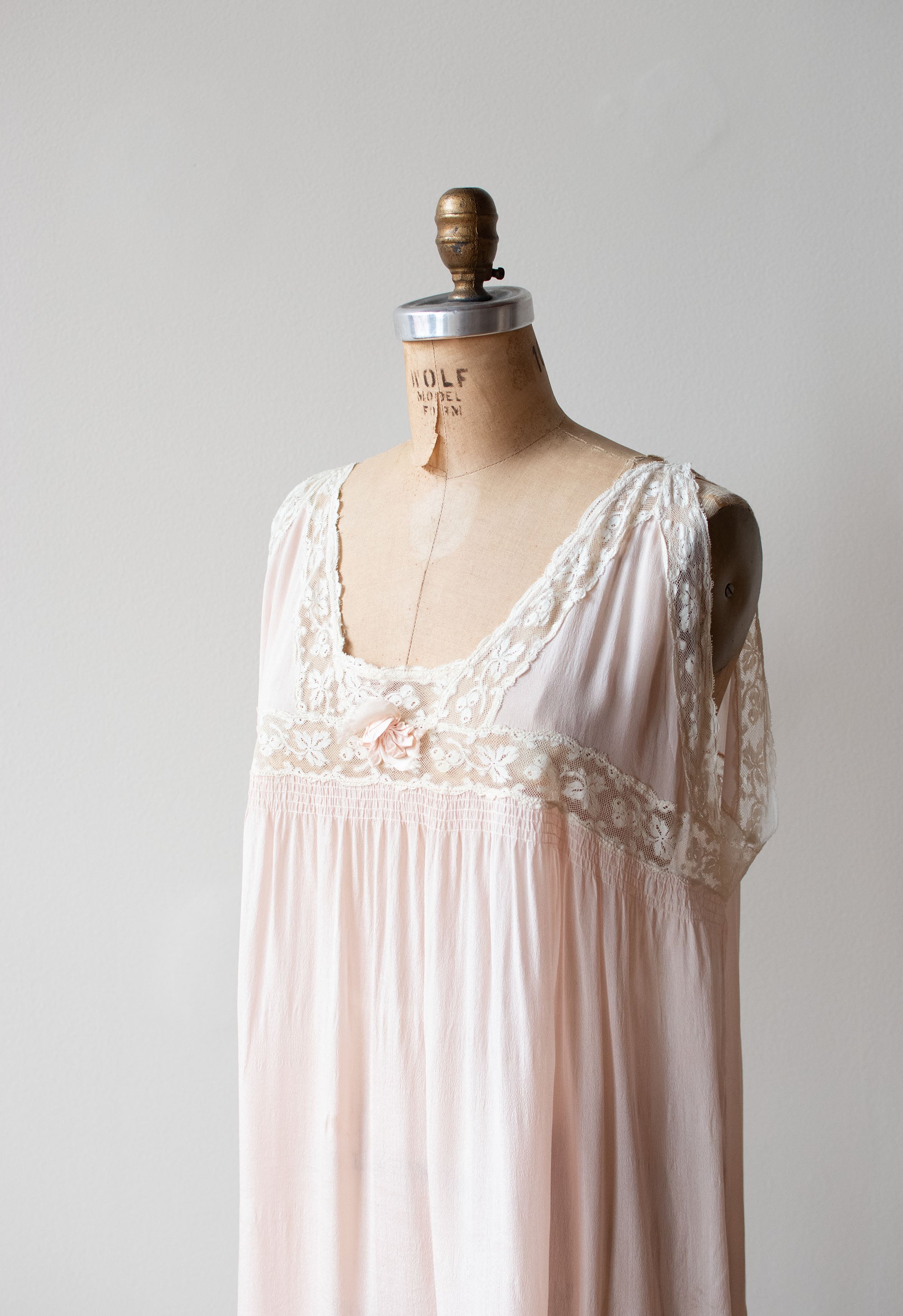 Vintage shop silk nightgown