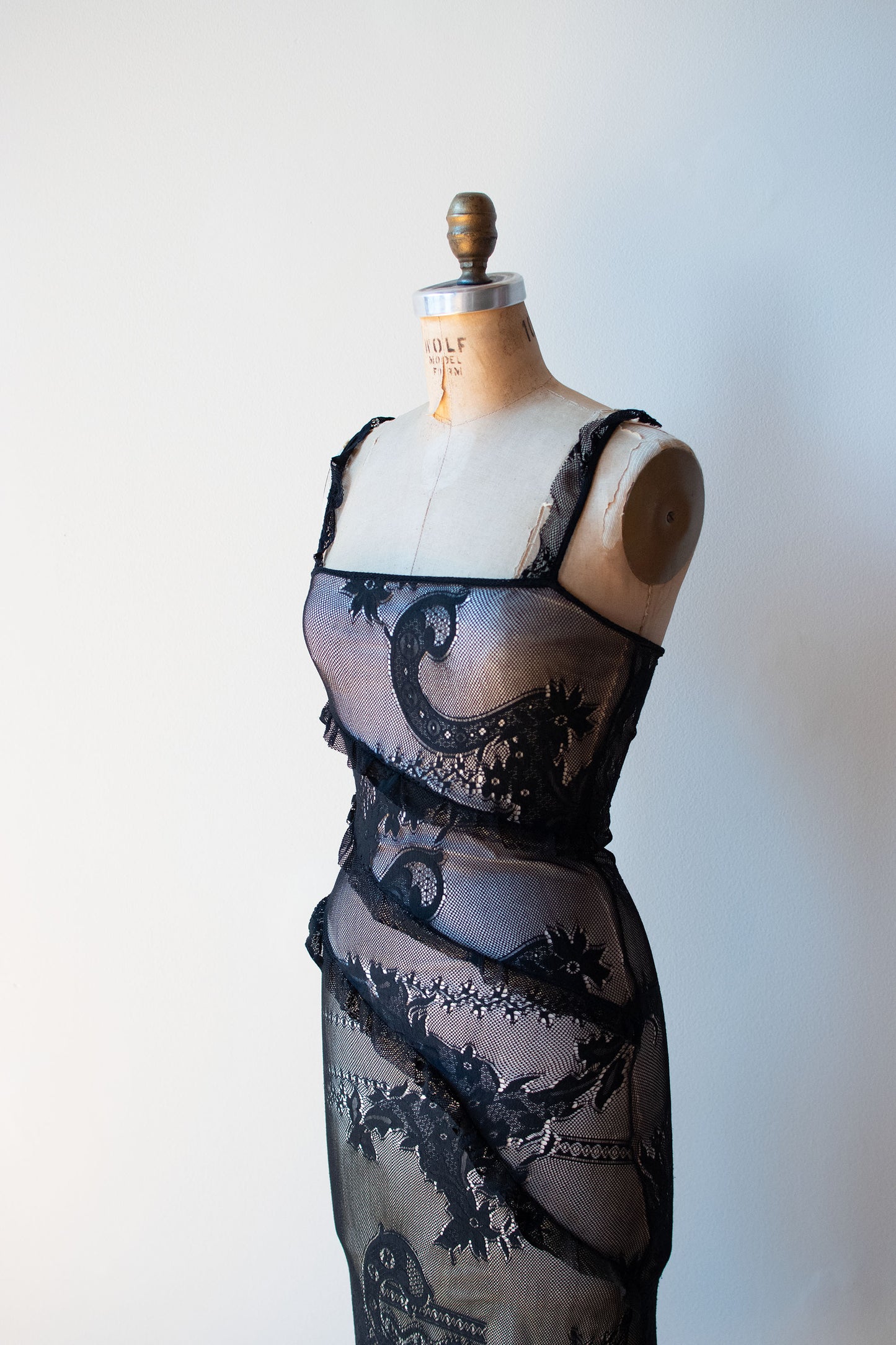 Black Lace Dress | Bazar Christian Lacroix