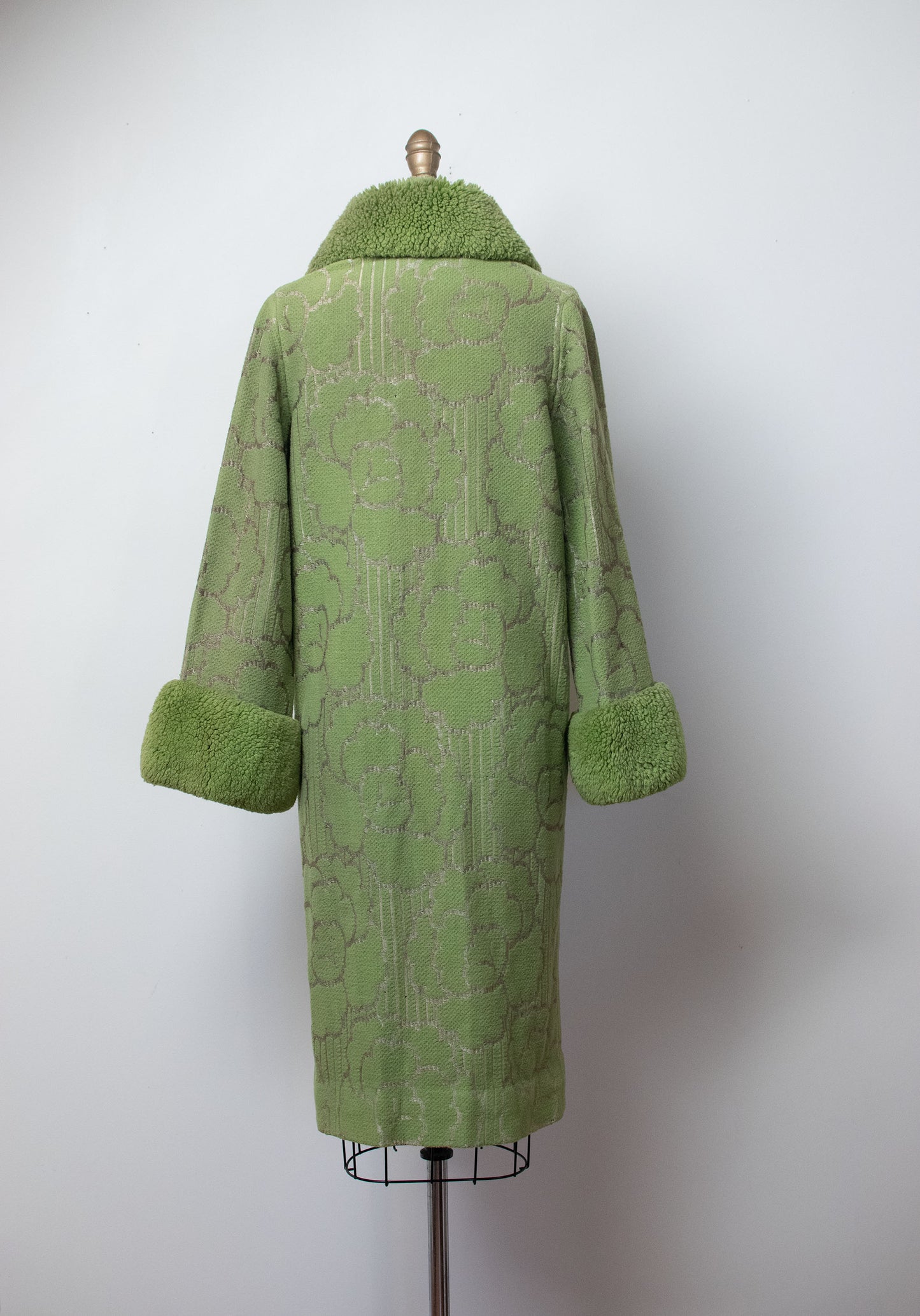 1920s Green Wool Coat