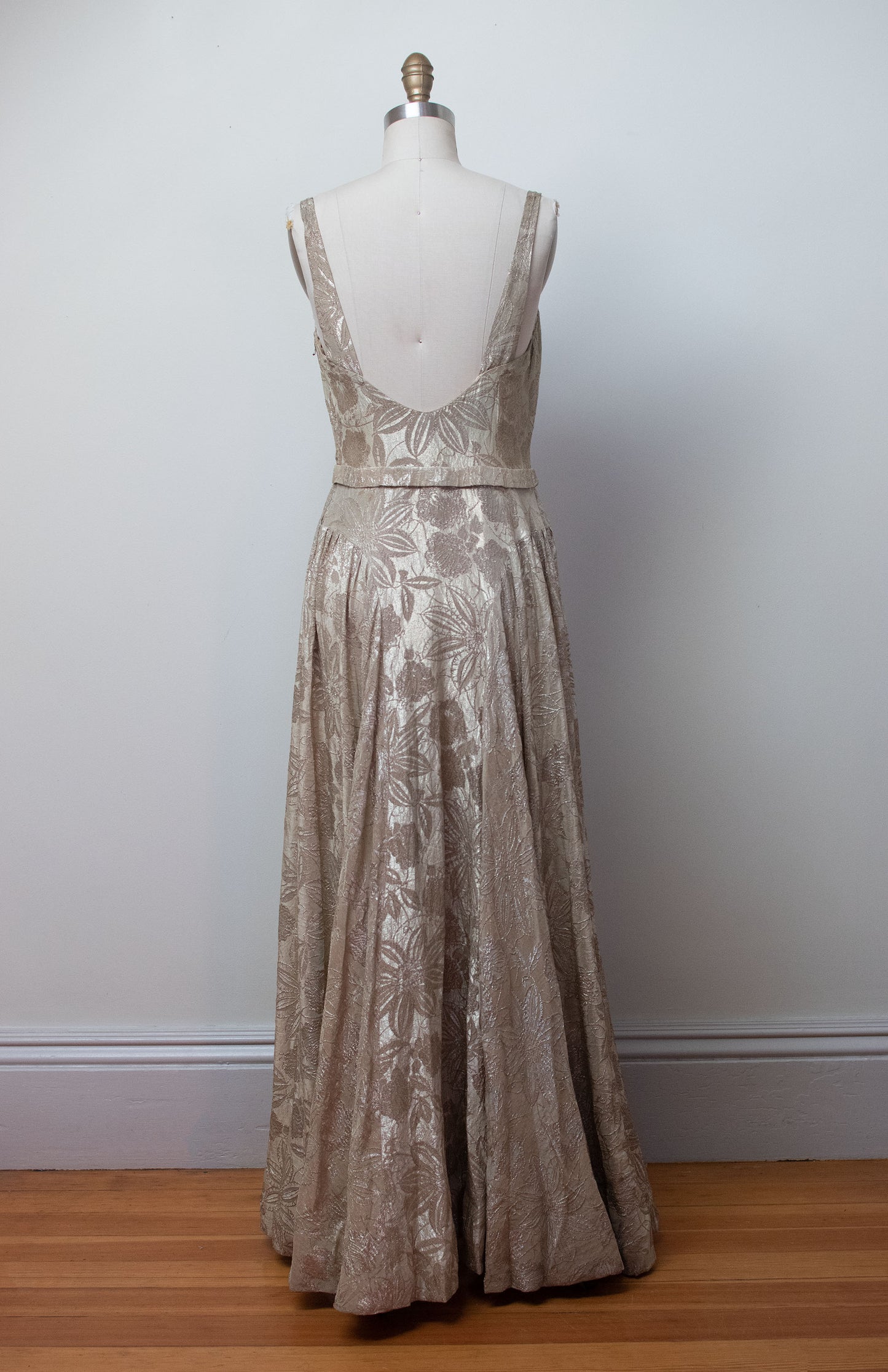 1930s Lamé Gown | Salon Moderne