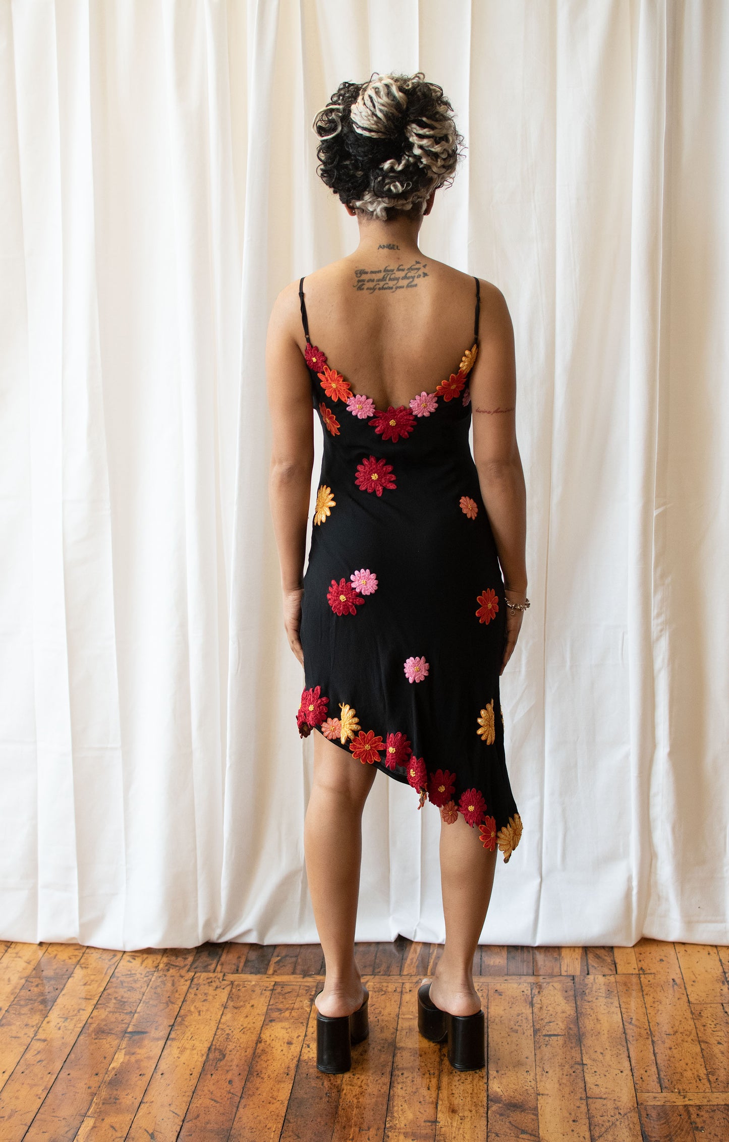 Asymmetrical Bias Cut Dress | Sue Wong