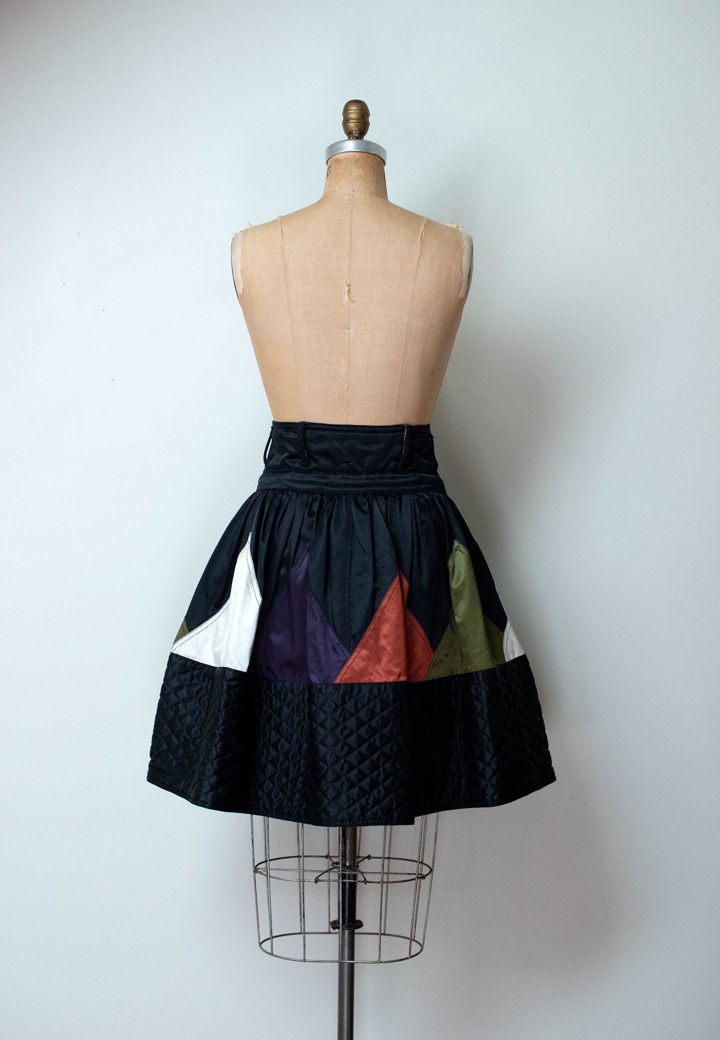 1990s Quilted Skirt | Marithe & François Girbaud