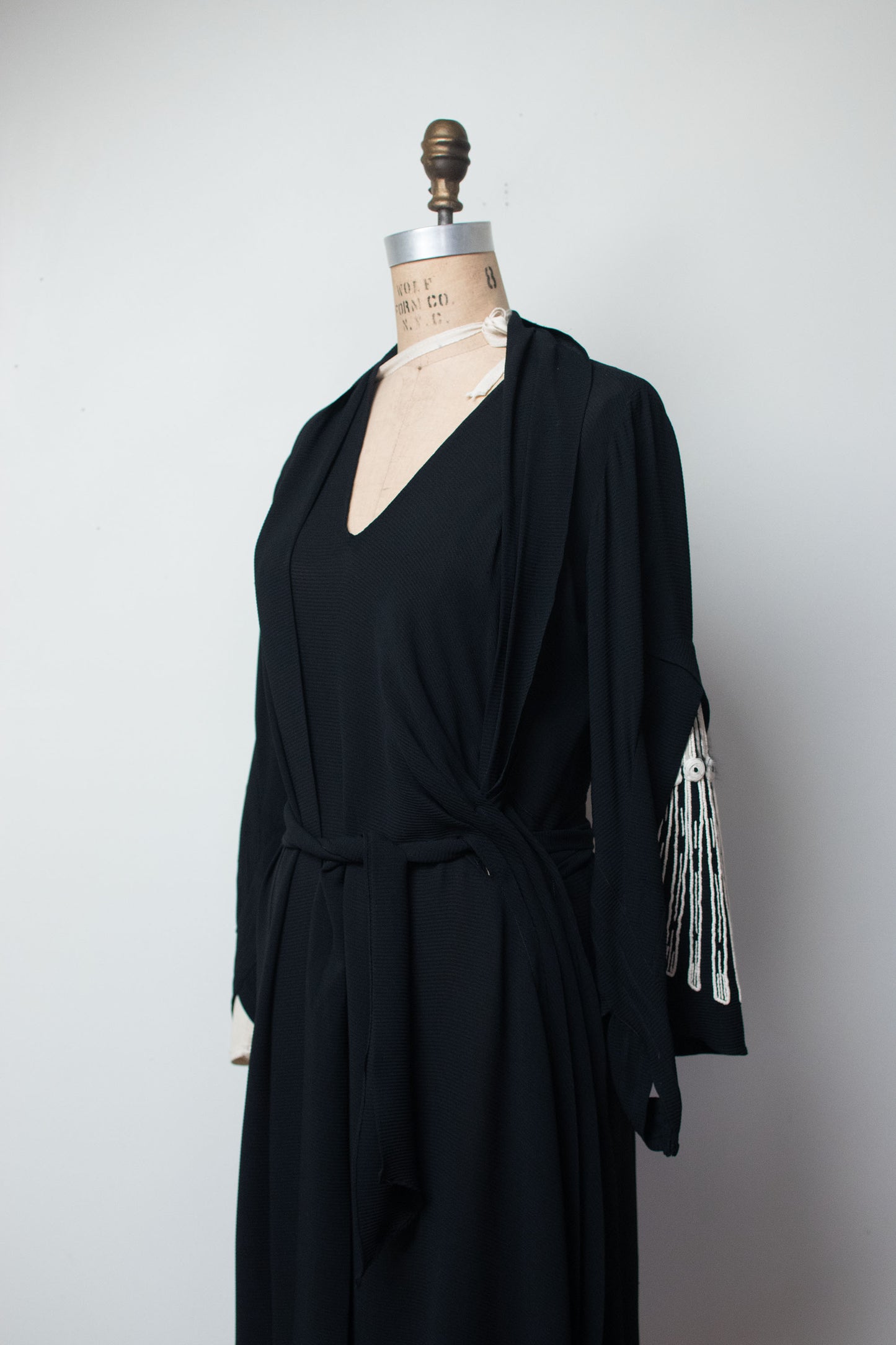 1930s Bell Sleeve Dress