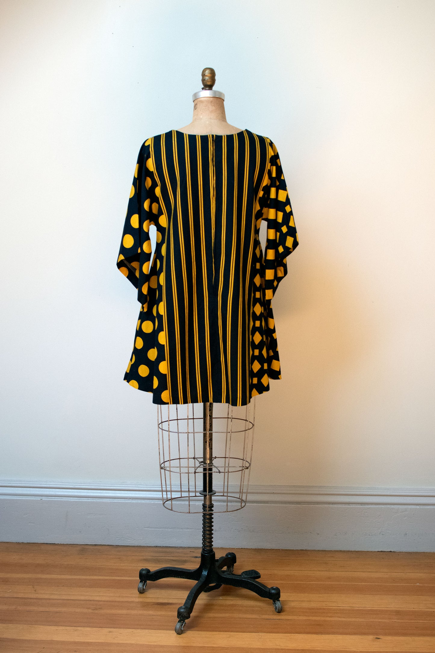 1960s Geometric Print Tunic