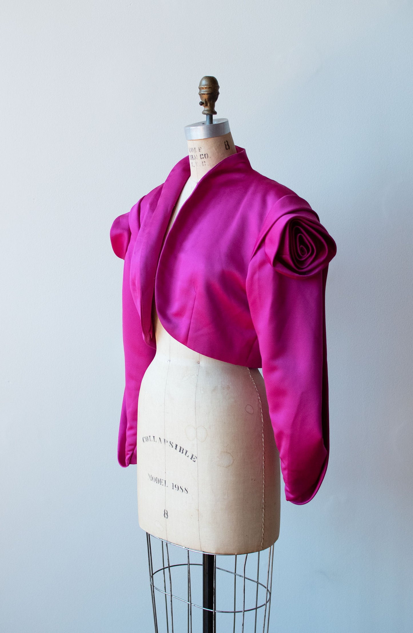 1980s Rose Jacket | Victor Costa