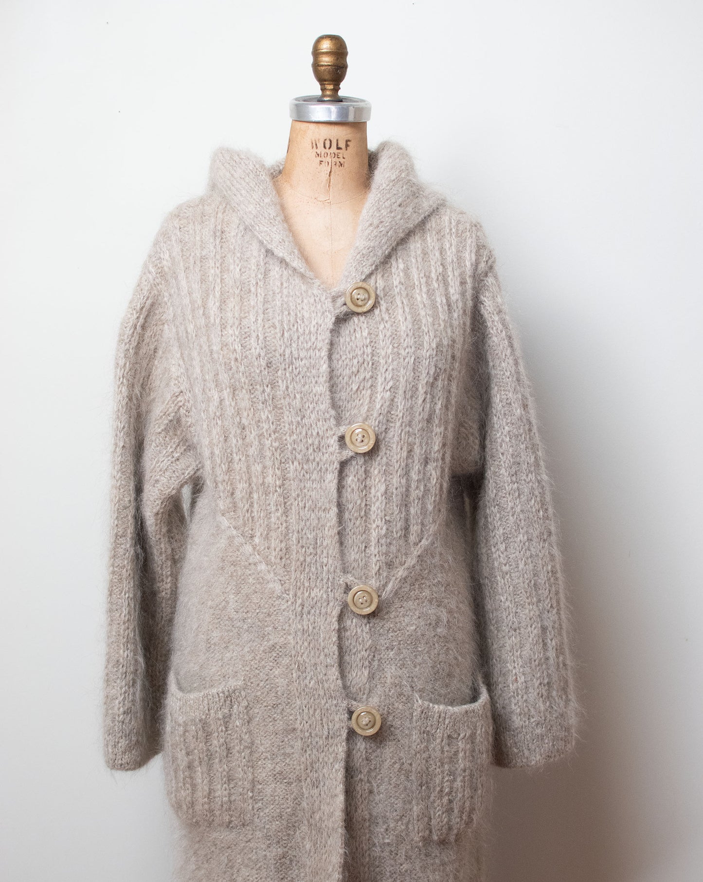 Hooded Sweater Coat | Miss Bergdorf