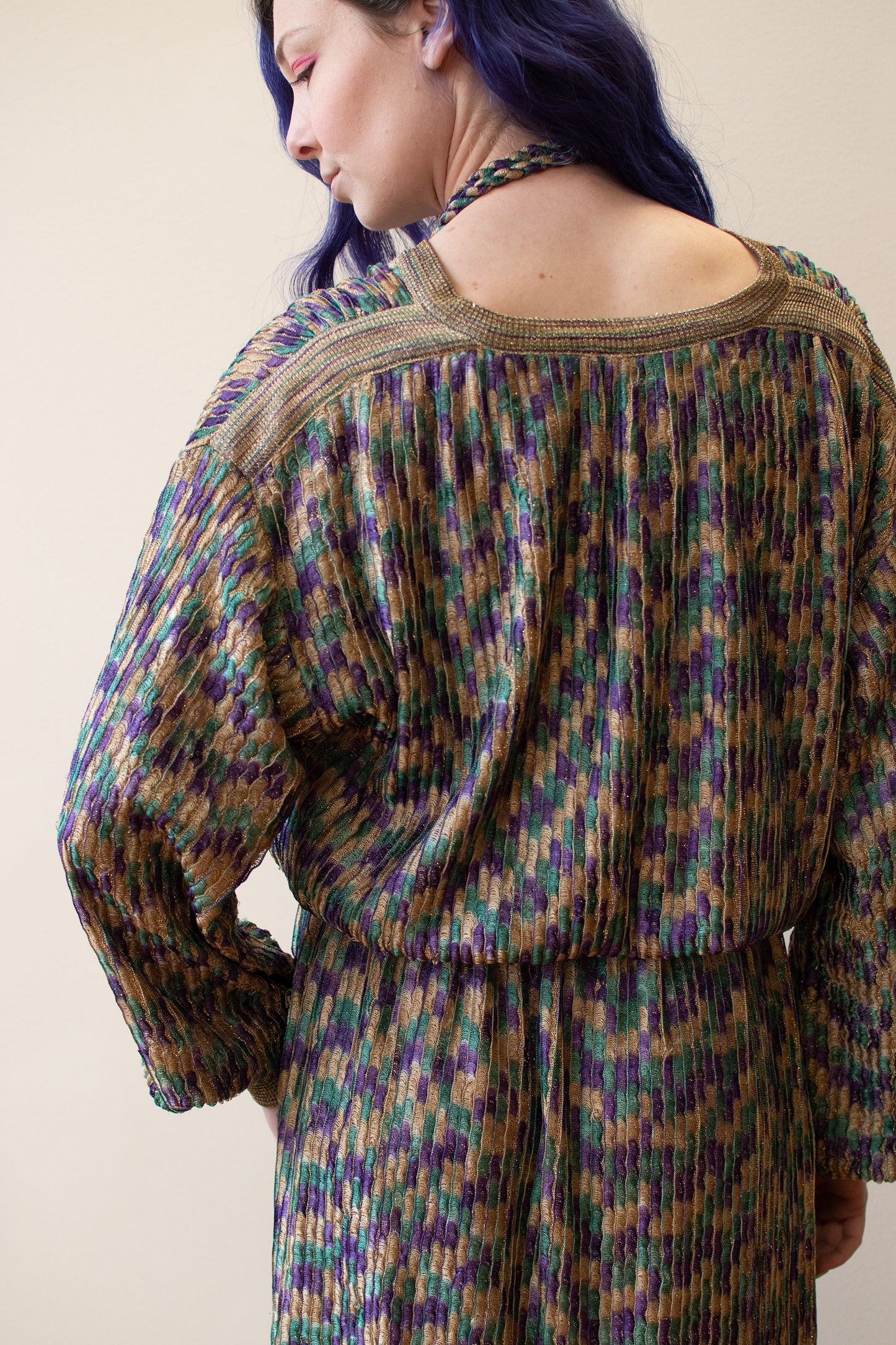 1970s Jewel Tone Knit Dress | Missoni