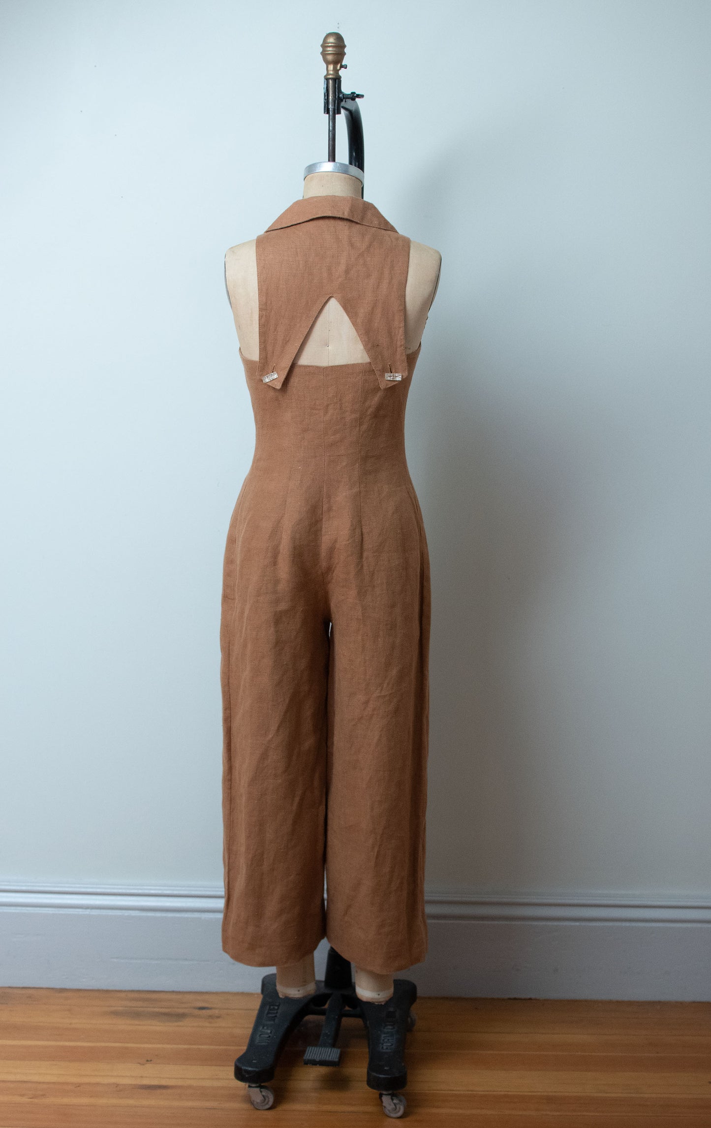 1990s Linen Jumpsuit