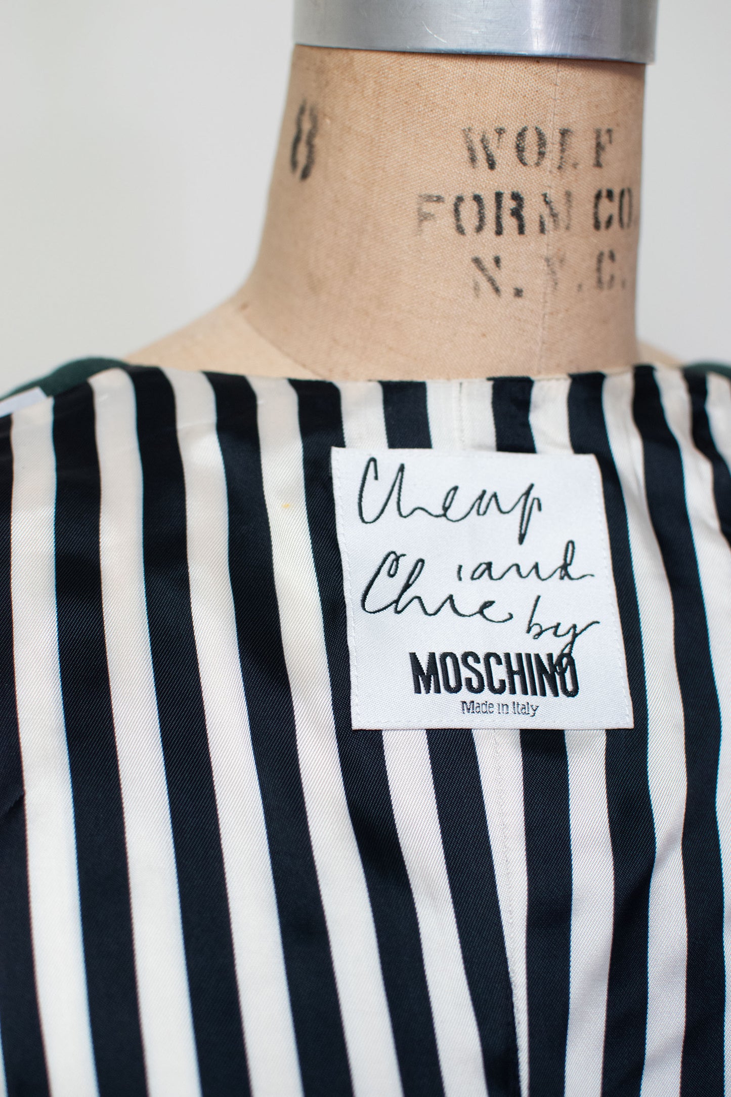 1990s Happy Sad Vest | Moschino