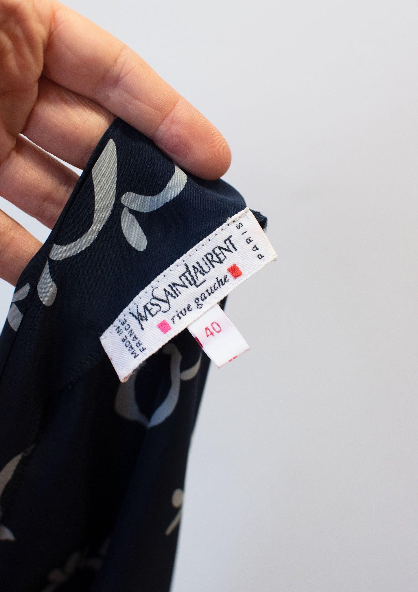 Yves Saint Laurent Silk Dress | A Virtual Affair