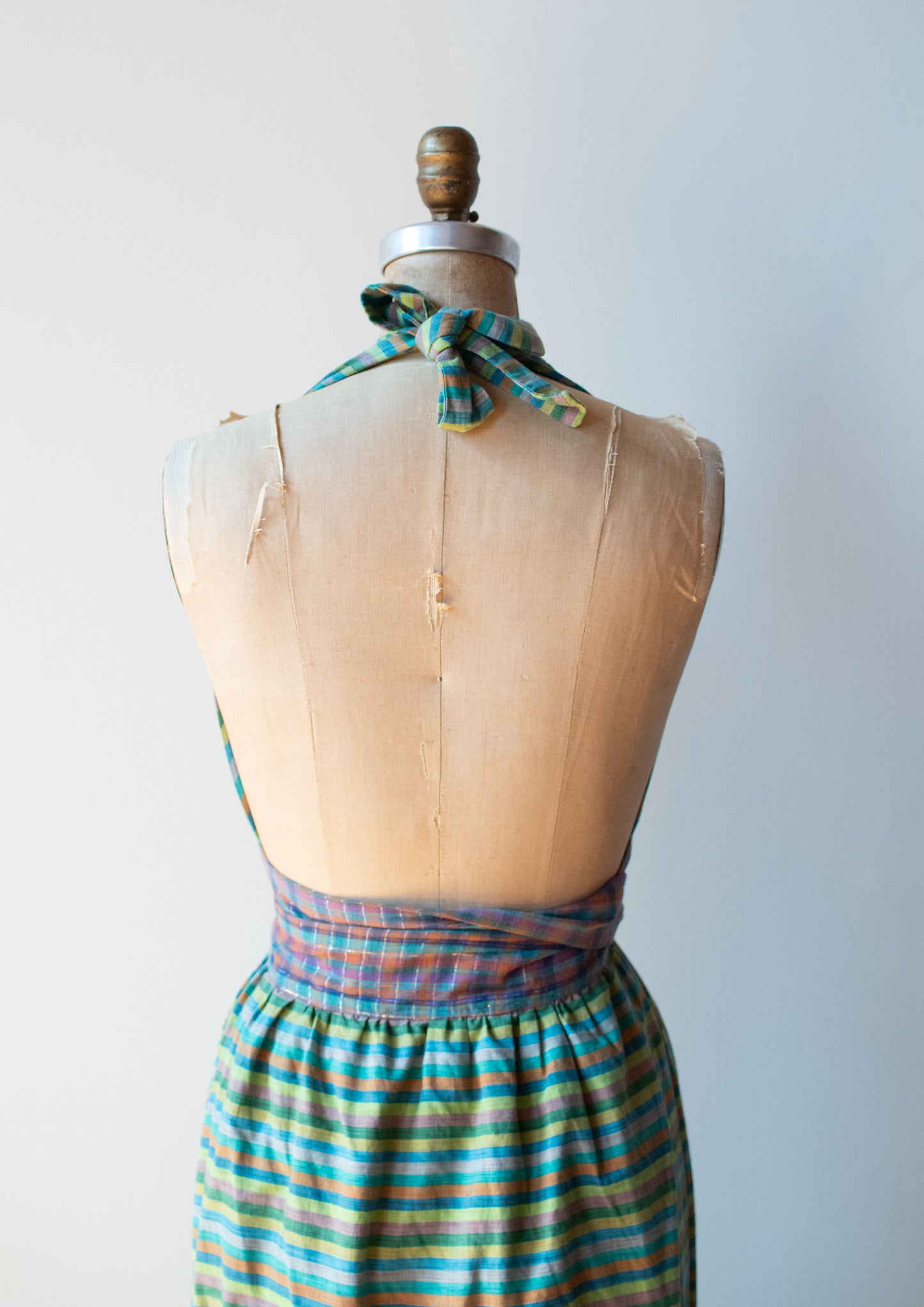 1970s Cotton Wrap Dress