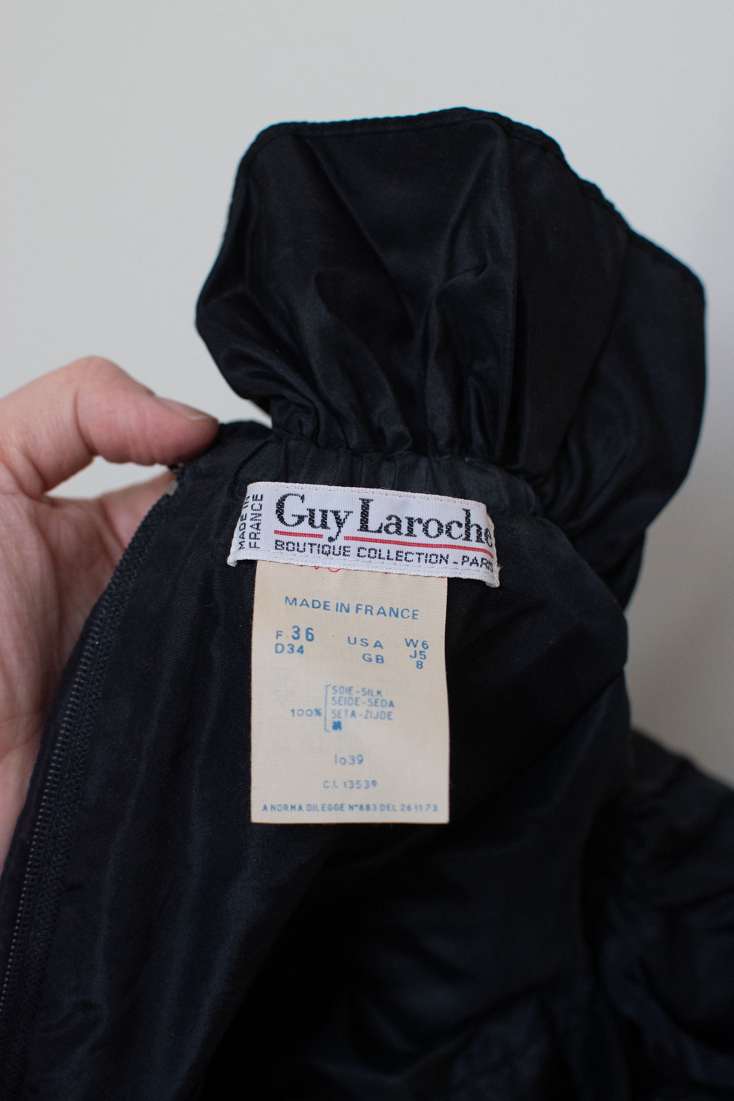 1980s Ruffled Silk Blouse | Guy Laroche